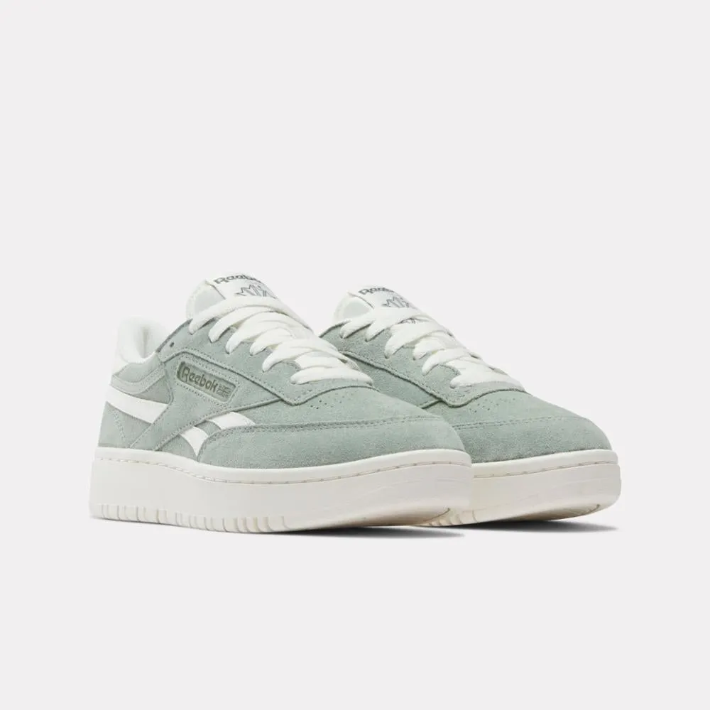 Reebok Footwear Women Club C Double Revenge Shoes HYBRID GREEN/CHALK/CHALK sold by Reebok product image thumbnail 2