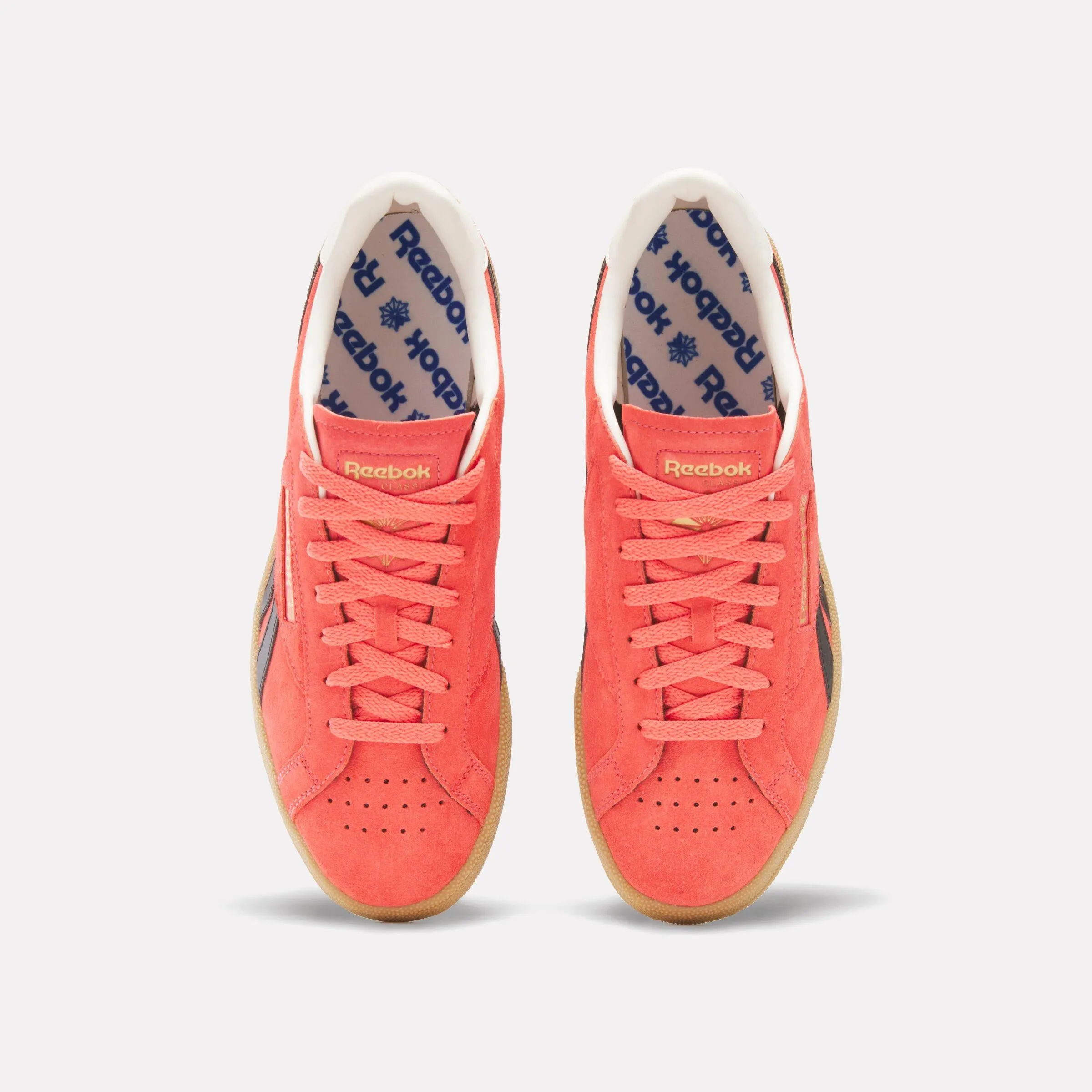 Reebok Footwear Men Club C Grounds UK Shoes SUNSETCORAL/BLACK/GUM sold by Reebok product image thumbnail 5