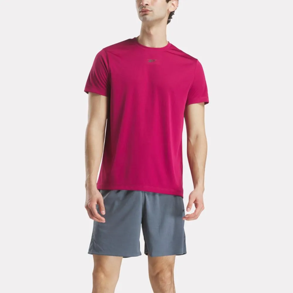 Reebok Apparel Men Training Tech T-Shirt VERY BERRY sold by Reebok