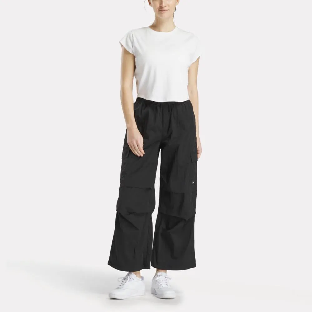 Reebok Apparel Women Studio Style Cargo Pants BLACK sold by Reebok