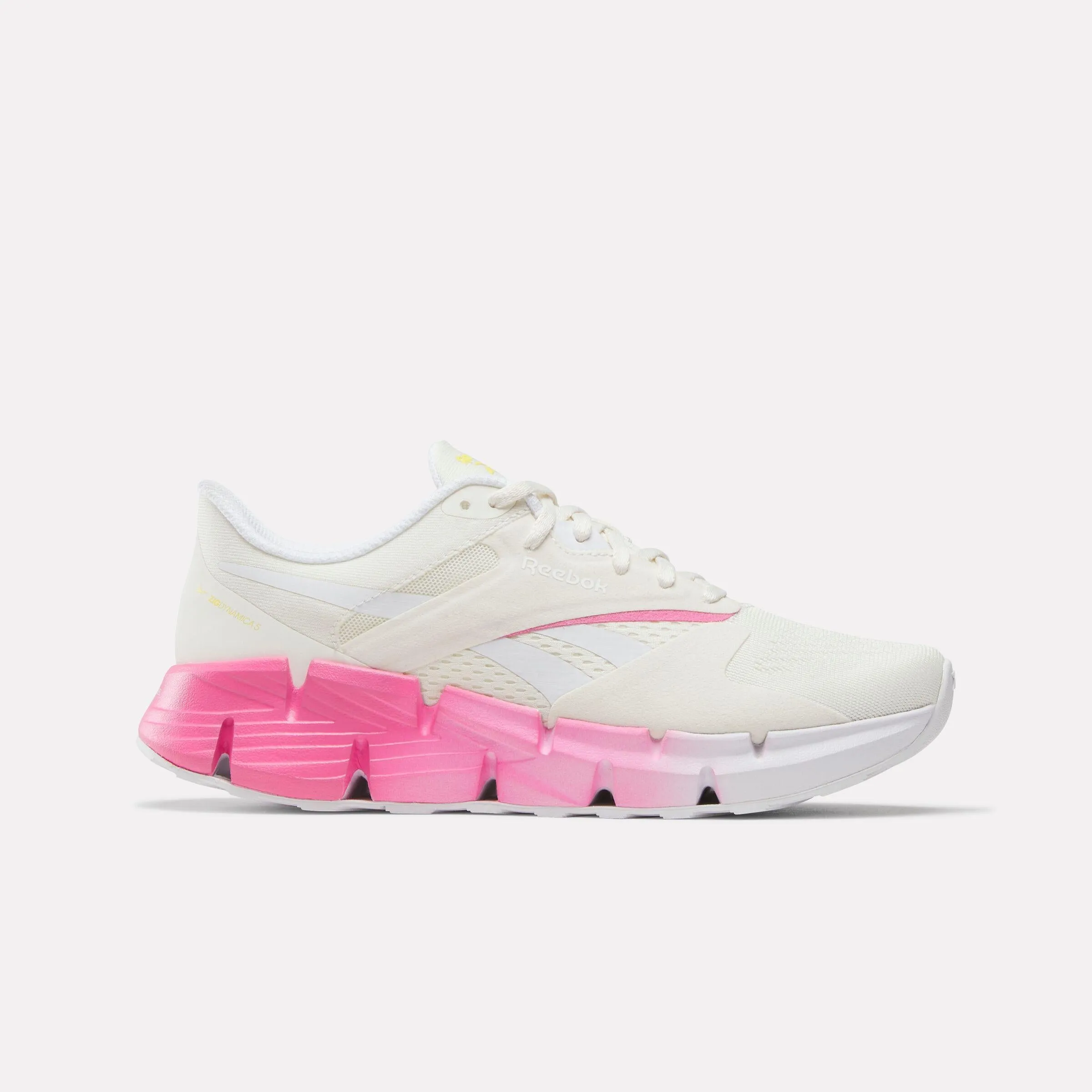 Reebok Footwear Women Zig Dynamica 5 Shoes VINTGCHALK/WHITE/TRUPINK sold by Reebok