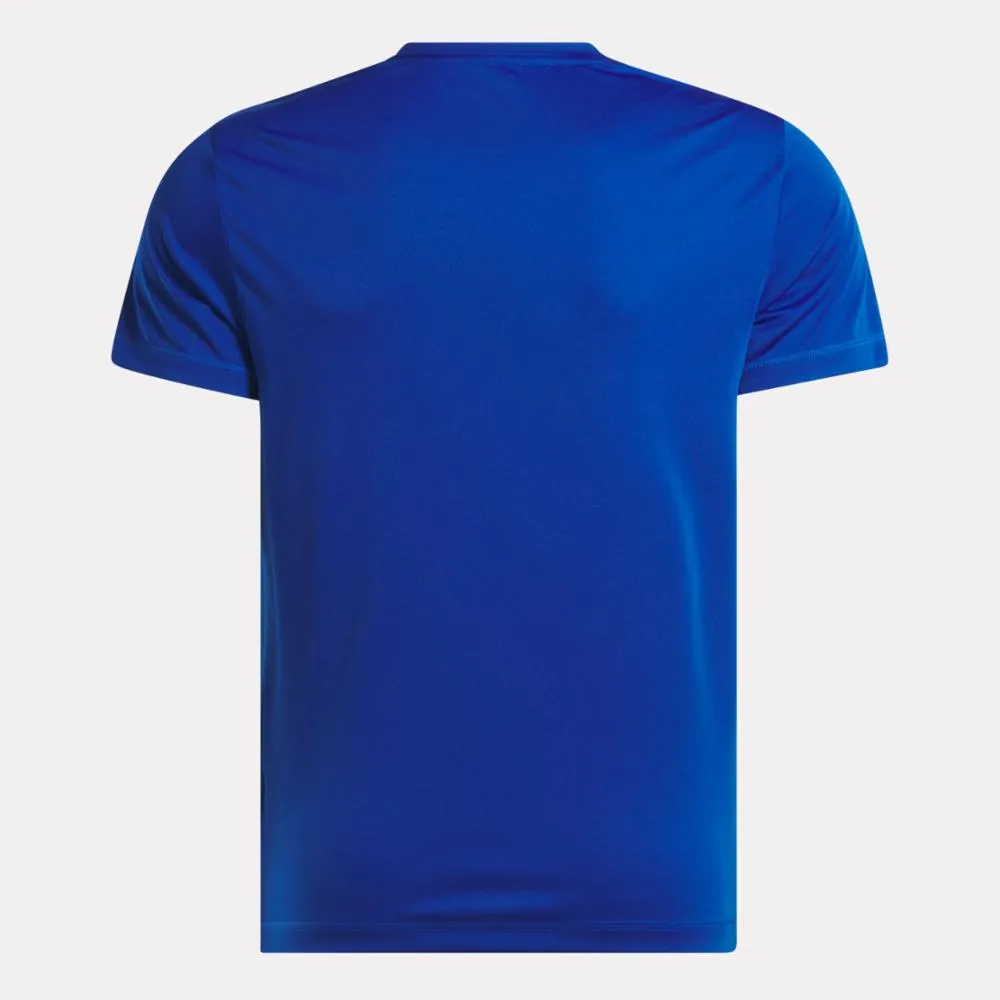 Reebok Apparel Men Training Tech T-Shirt VECTOR BLUE sold by Reebok product image thumbnail 2
