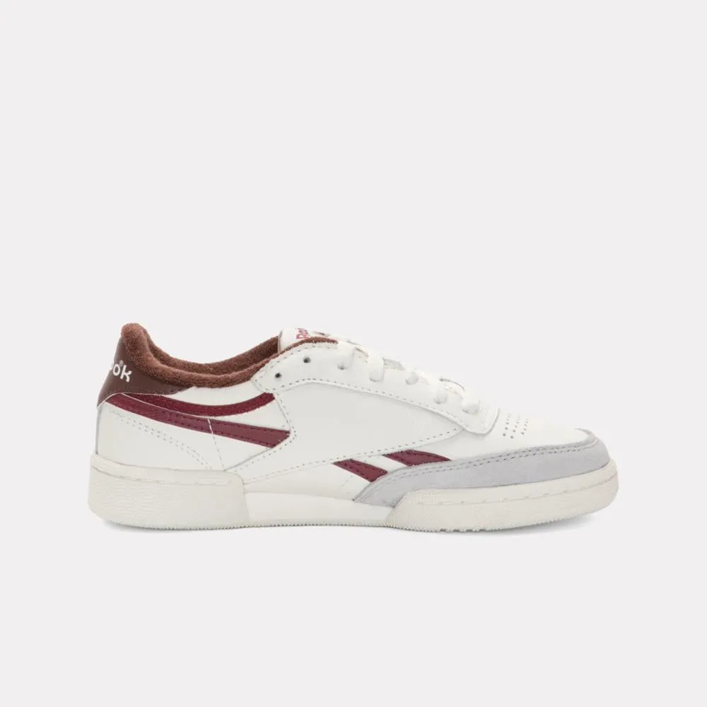 Reebok Footwear Men Club C Revenge Vintage Shoes CHALK/BURGUNDY/GREY sold by Reebok product image thumbnail 3