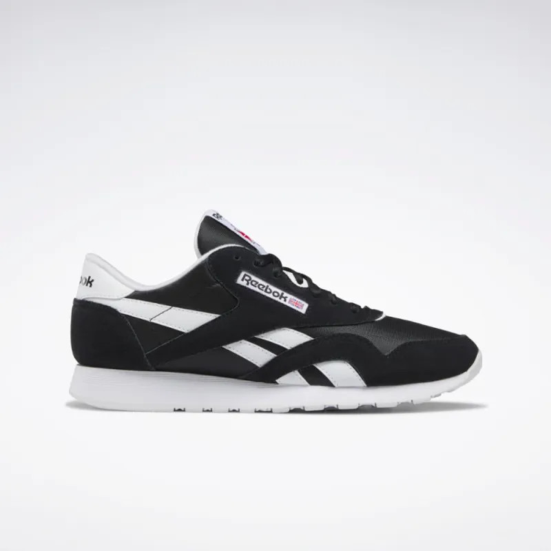 Reebok Footwear Men Classic Nylon Shoes CBLACK/FTWWHT/FTWWHT sold by Reebok