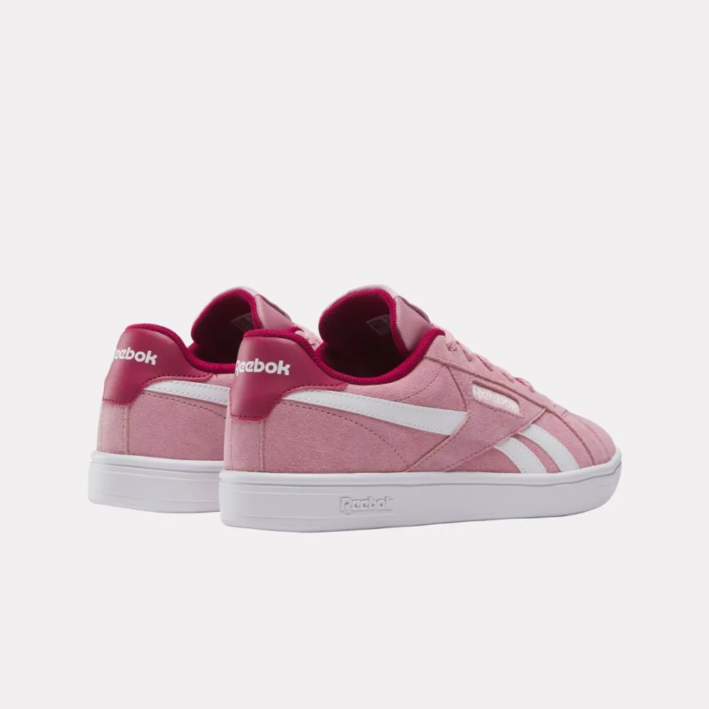 Reebok Footwear Women Reebok Court Retro Shoes DUSTYROSE/VERRYBERRY/WHITE sold by Reebok product image thumbnail 3