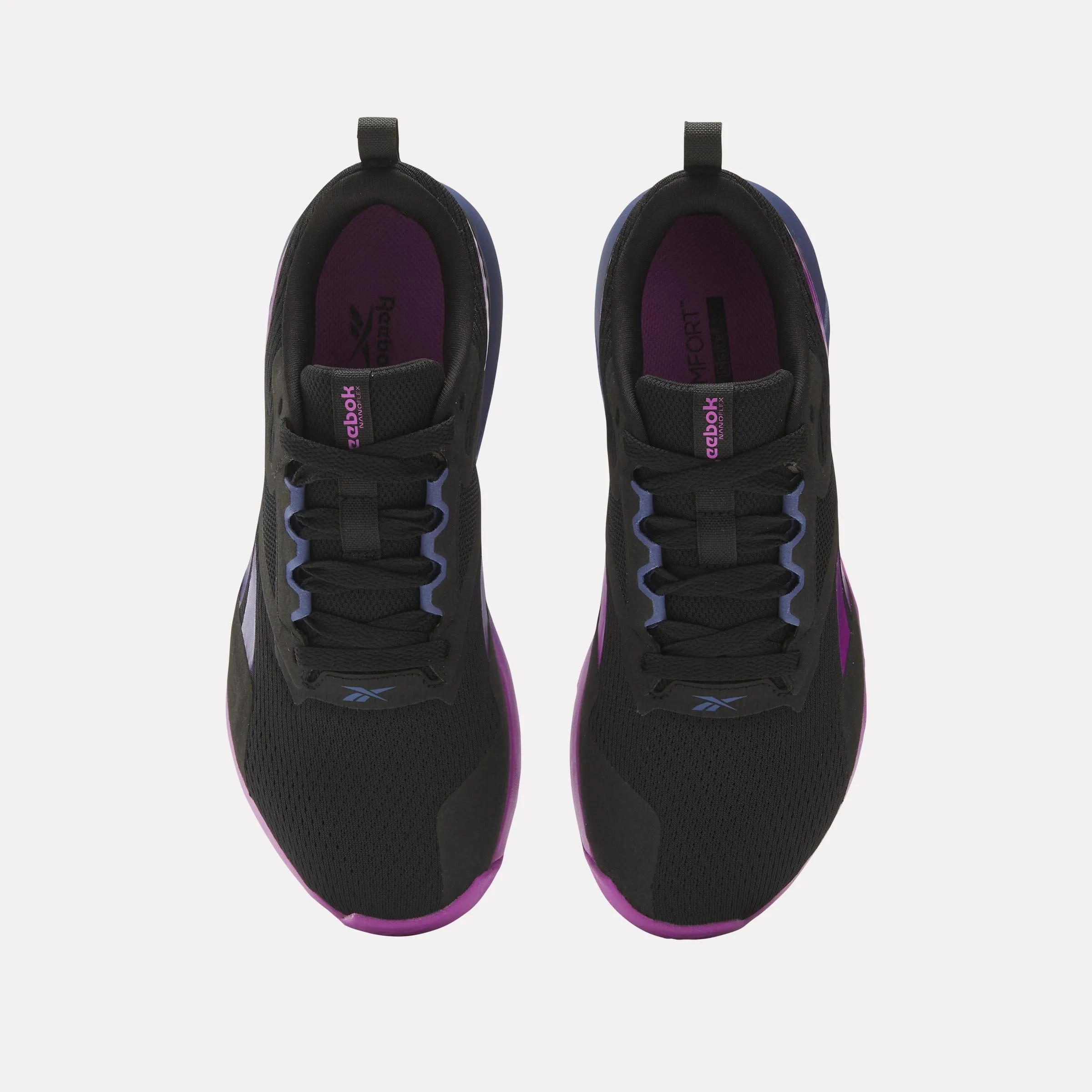 Reebok Footwear Women Nanoflex TR 2.0 Training Shoes BLACK/PURPLE RAVE/TWILIGHT PUR sold by Reebok product image thumbnail 5