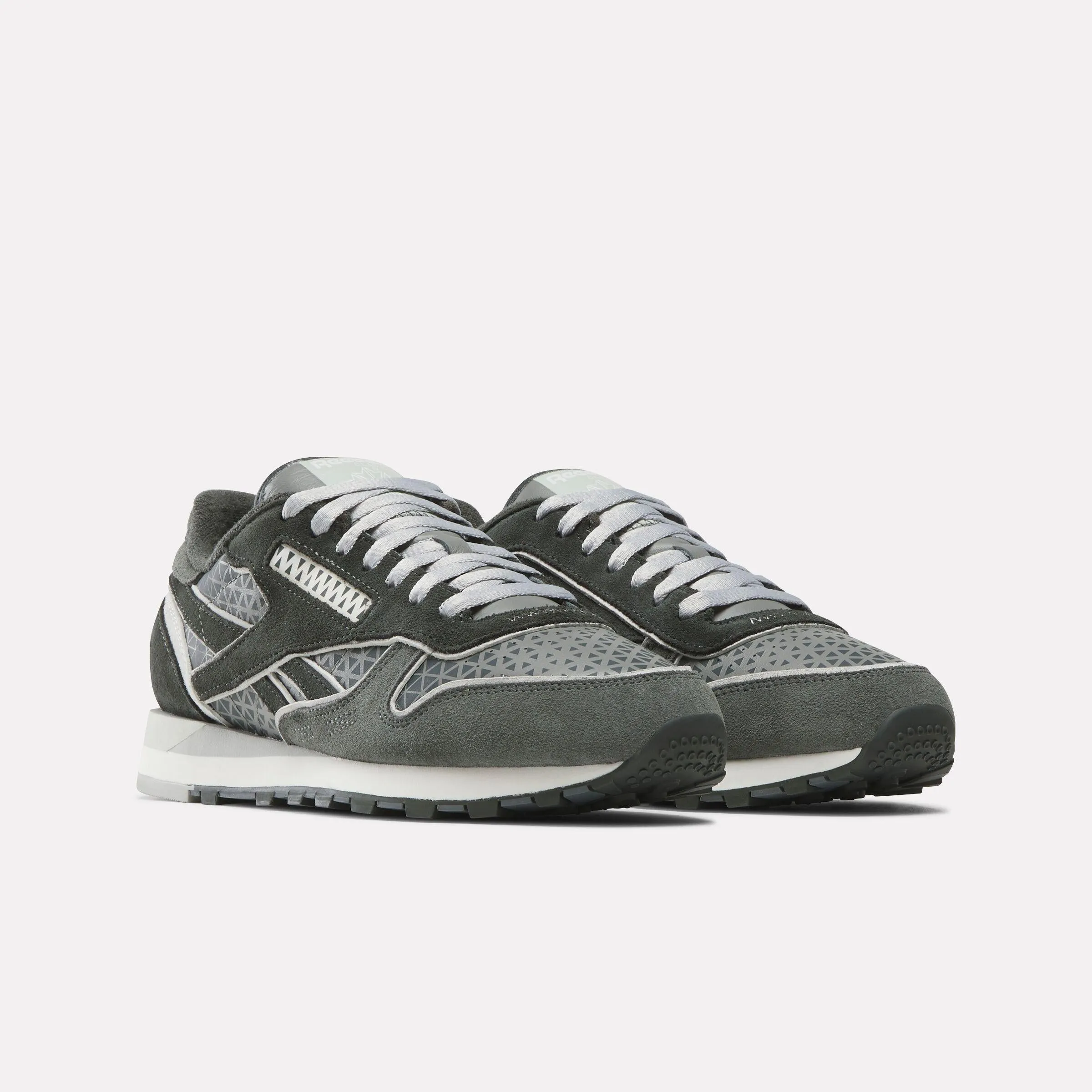 Reebok Footwear Men Reebok x White Mountaineering Classic Leather Shoes GREY/GREY/GREY sold by Reebok product image thumbnail 2