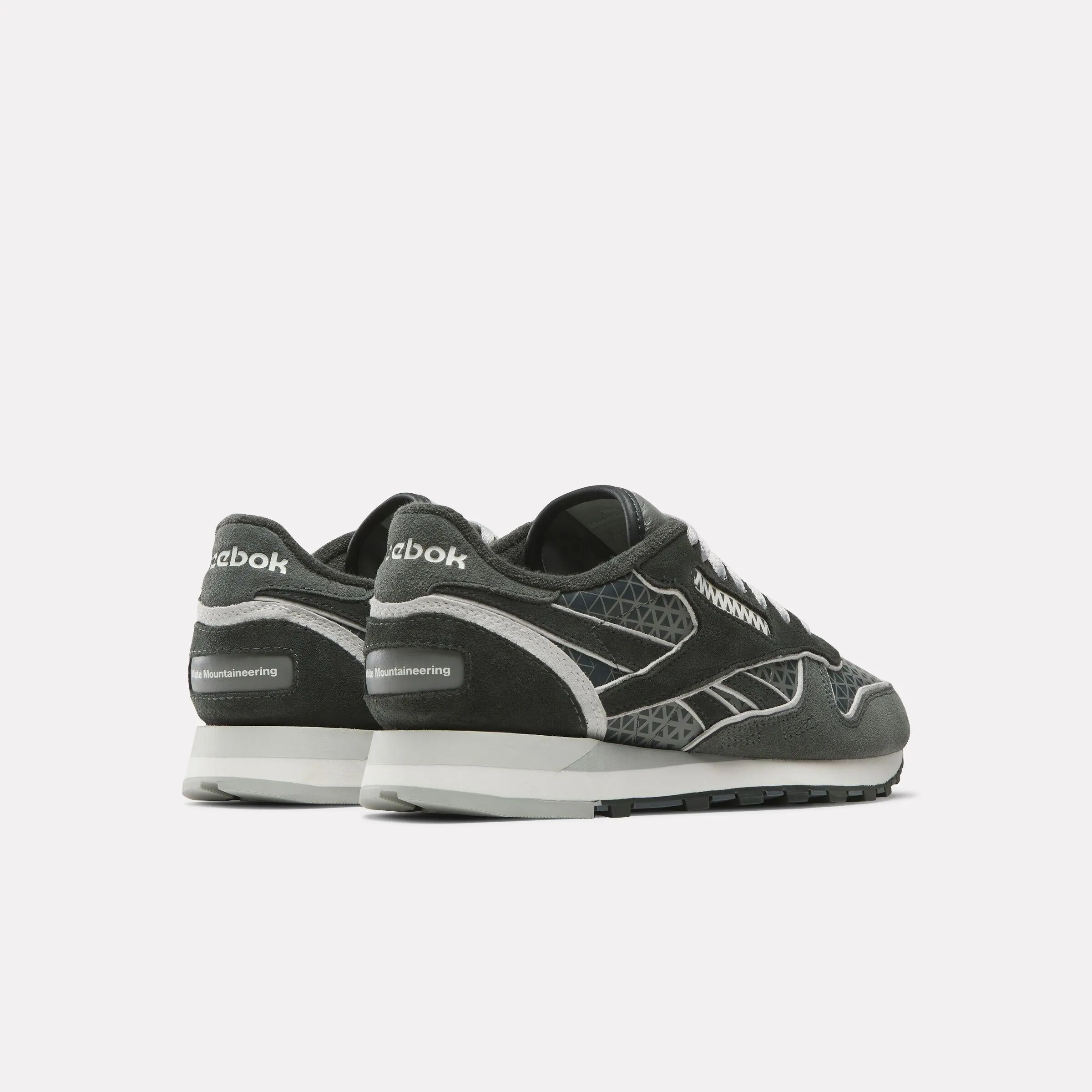 Reebok Footwear Men Reebok x White Mountaineering Classic Leather Shoes GREY/GREY/GREY sold by Reebok product image thumbnail 3
