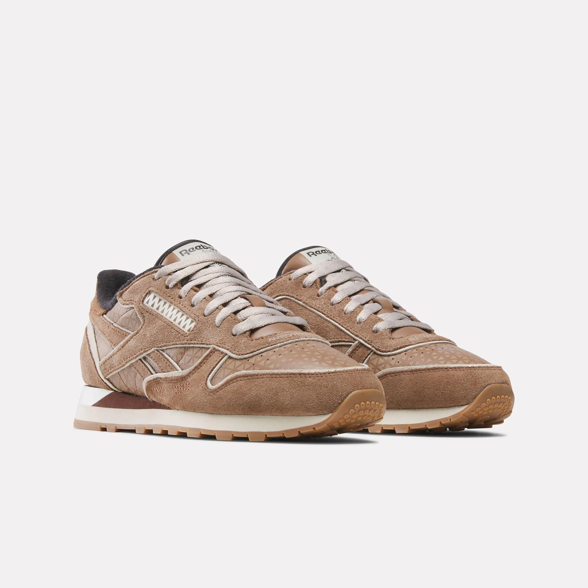 Reebok Footwear Men Reebok x White Mountaineering Classic Leather Shoes BROWN/BROWN/BROWN sold by Reebok product image thumbnail 2