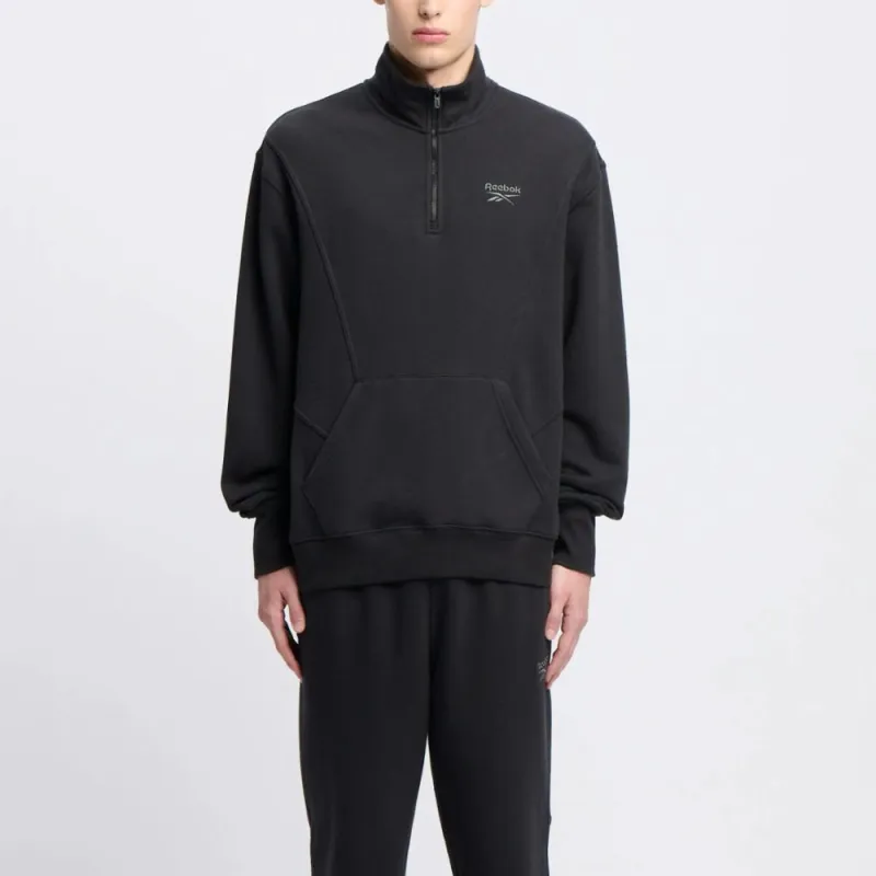 Reebok Apparel Men Icon Elements Sweatshirt BLACK sold by Reebok