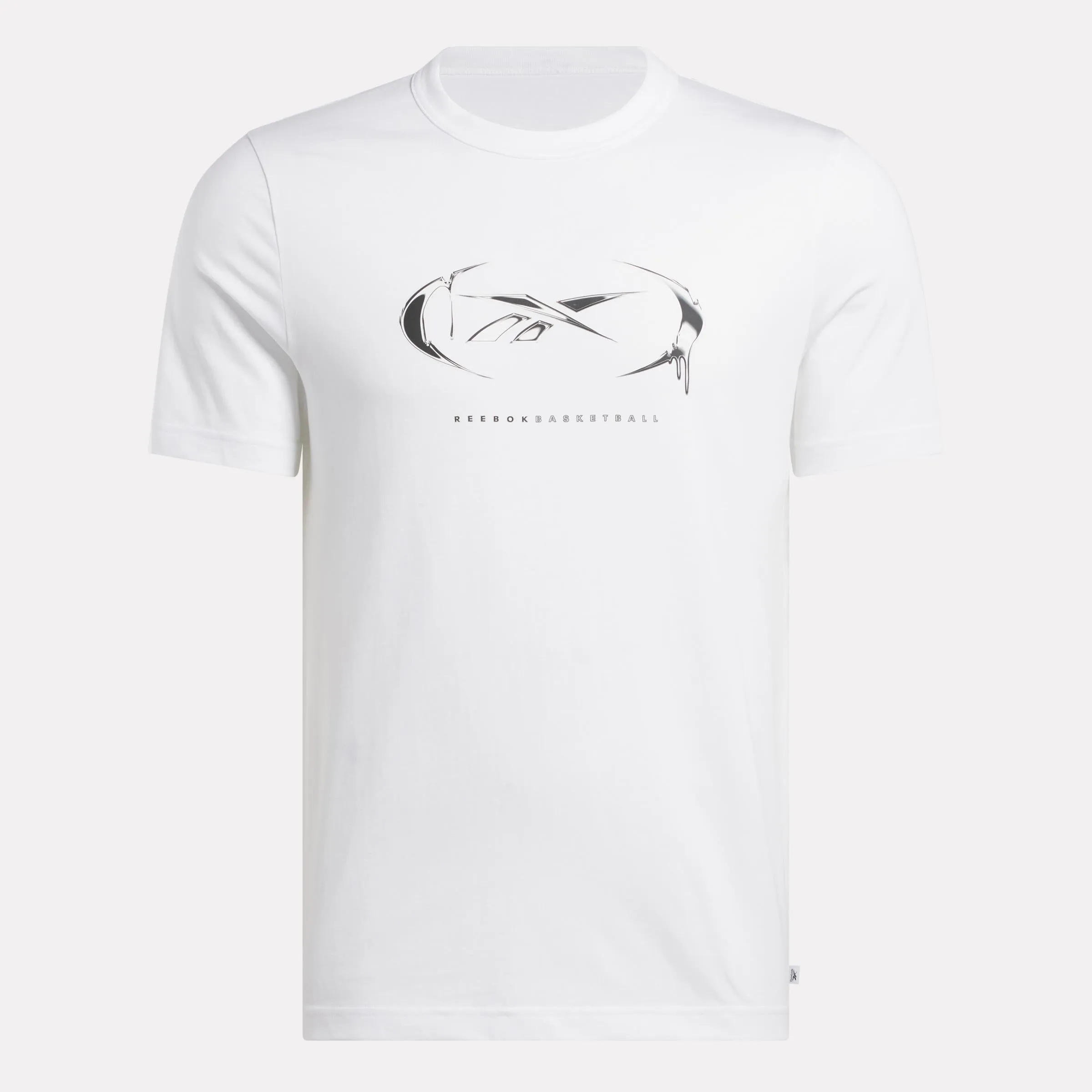 Reebok Apparel Men Graphic Series Basketball Drip T-Shirt WHITE sold by Reebok