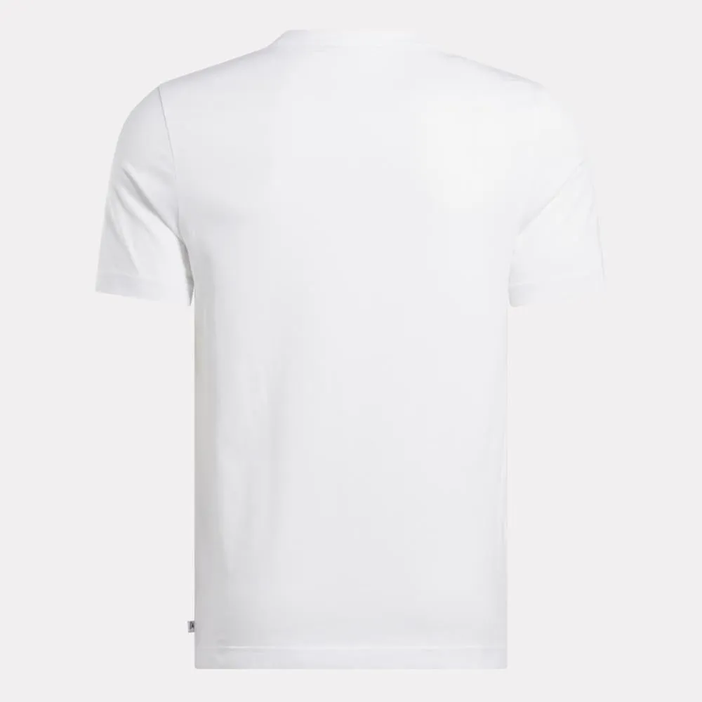 Reebok Apparel Men Graphic Series Basketball Drip T-Shirt WHITE sold by Reebok product image thumbnail 2