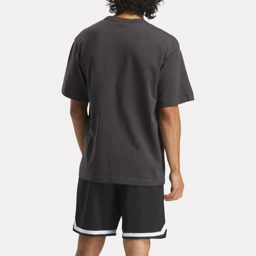 Reebok Apparel Men Graphic Series Basketball T-Shirt WASHED BLACK sold by Reebok product image thumbnail 3