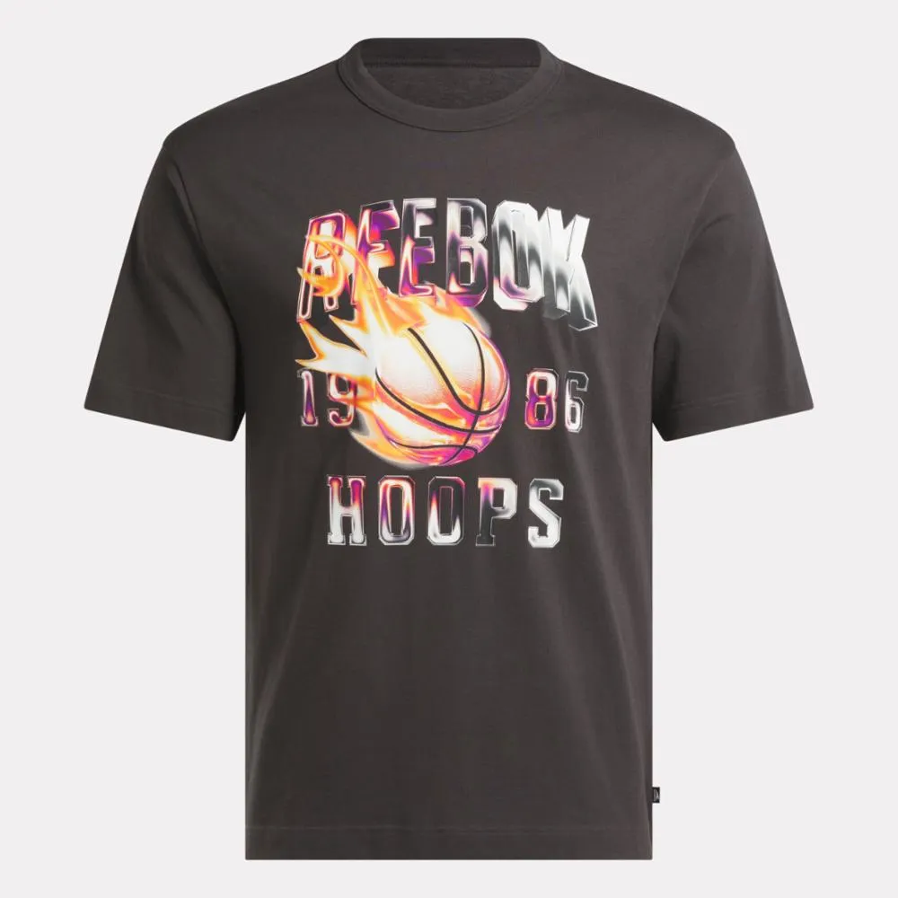 Reebok Apparel Men Graphic Series Basketball T-Shirt WASHED BLACK sold by Reebok product image thumbnail 4