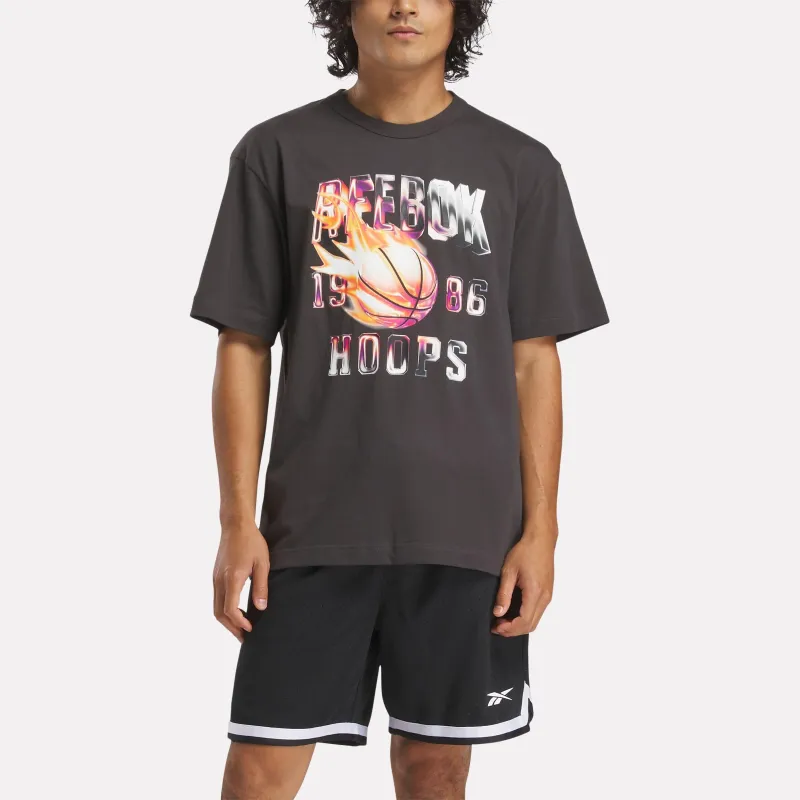 Reebok Apparel Men Graphic Series Basketball T-Shirt WASHED BLACK sold by Reebok