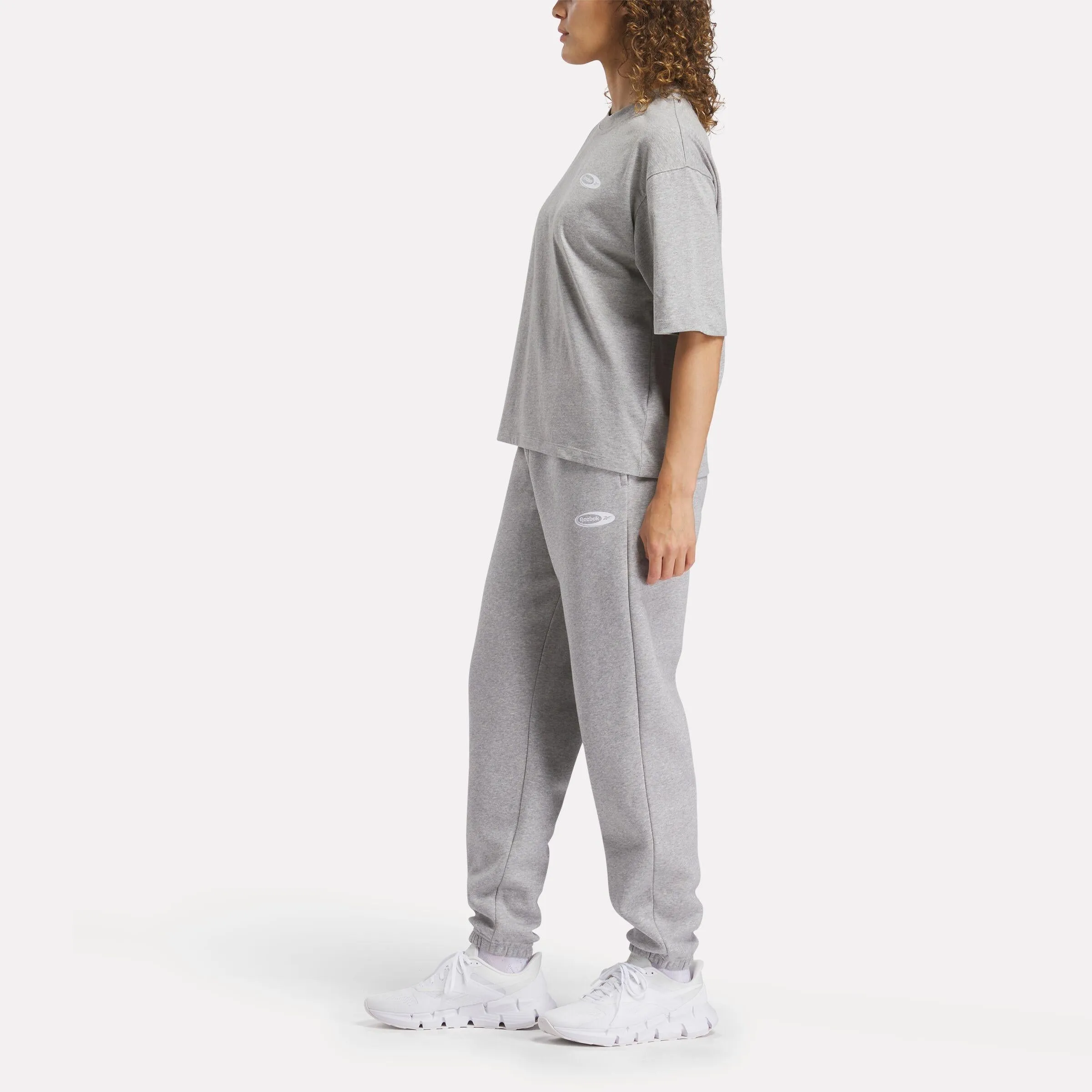 Reebok Apparel Women ID Energy Brand Proud T-Shirt MGREYH sold by Reebok product image thumbnail 2