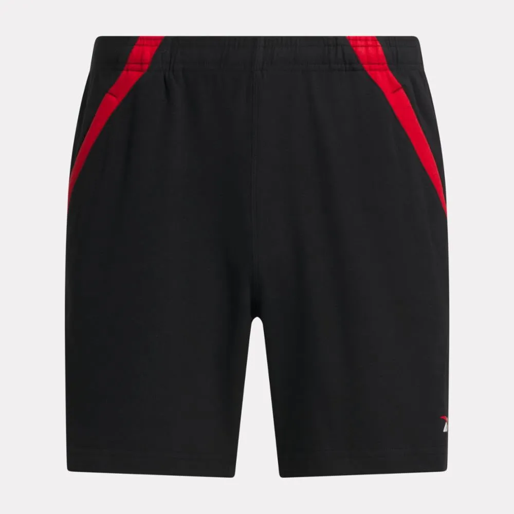 Reebok Apparel Men Training Knit Shorts 7" BLACK sold by Reebok product image thumbnail 4
