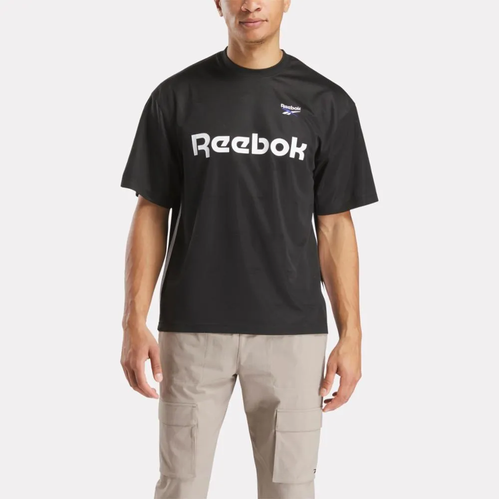 Reebok Apparel Men Reebok Identity Crosscheck Jersey BLACK sold by Reebok
