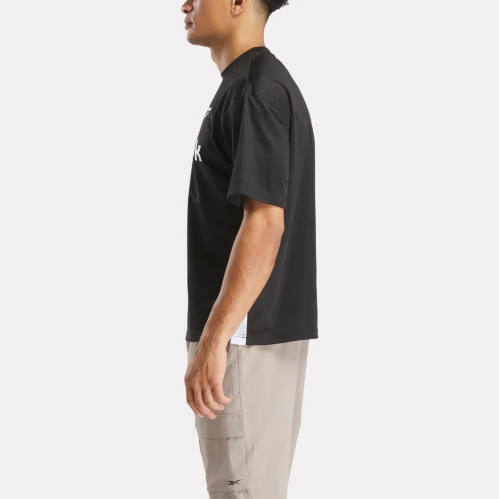 Reebok Apparel Men Reebok Identity Crosscheck Jersey BLACK sold by Reebok product image thumbnail 2