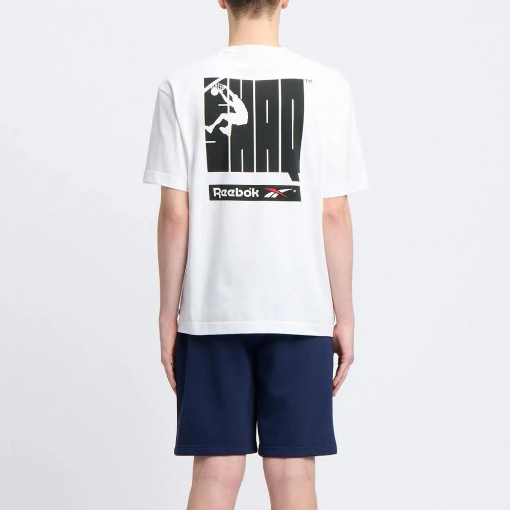 Reebok Apparel Men Graphic Series Shaq Logo T-Shirt WHITE sold by Reebok product image thumbnail 3