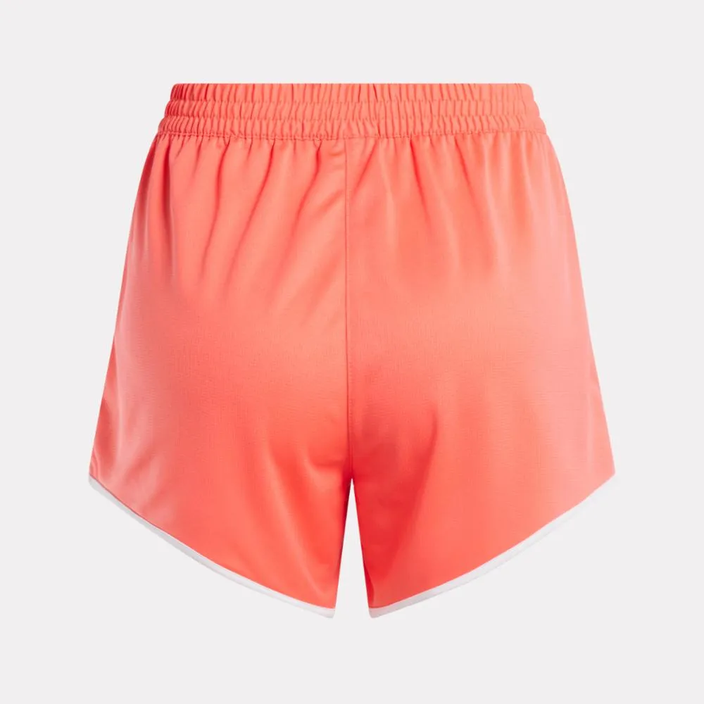 Reebok Apparel Women ID Train Knit Shorts 5" SUNSET CORAL sold by Reebok product image thumbnail 2