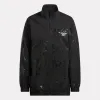 Reebok Apparel Women Basketball Off-Court Warm-Up Jacket BLACK sold by Reebok