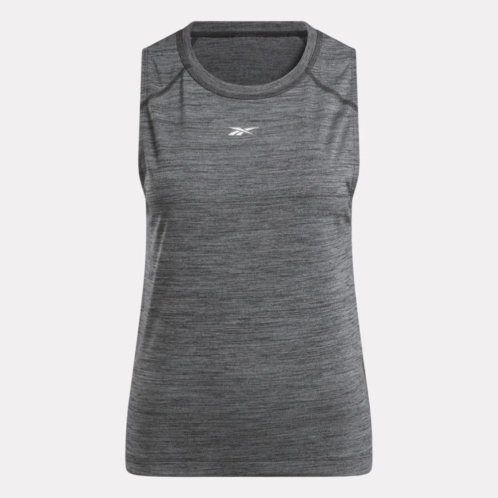 Reebok Apparel Women ID Train Tank Top NGHBLK sold by Reebok product image thumbnail 4