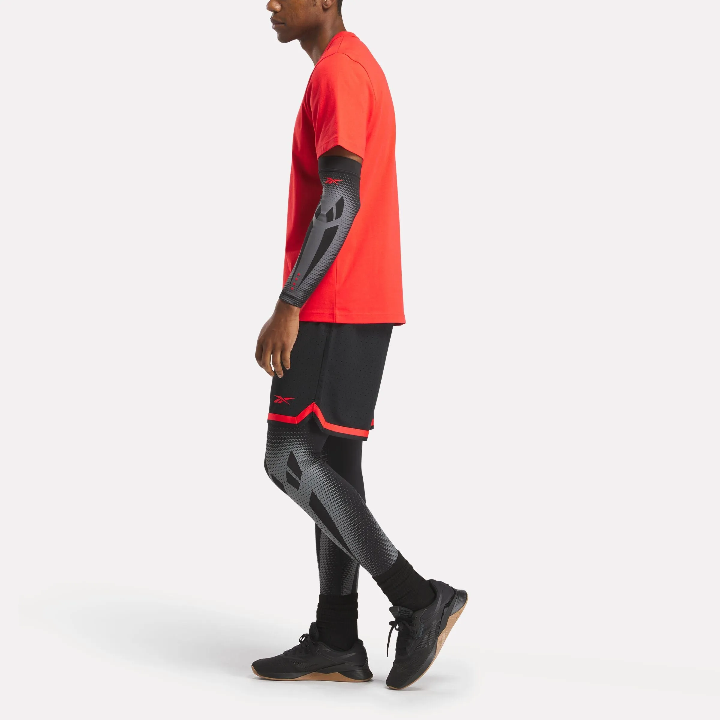 Reebok Apparel Men ERS Performance Compression Sleeve BLACK/GREY sold by Reebok product image thumbnail 2