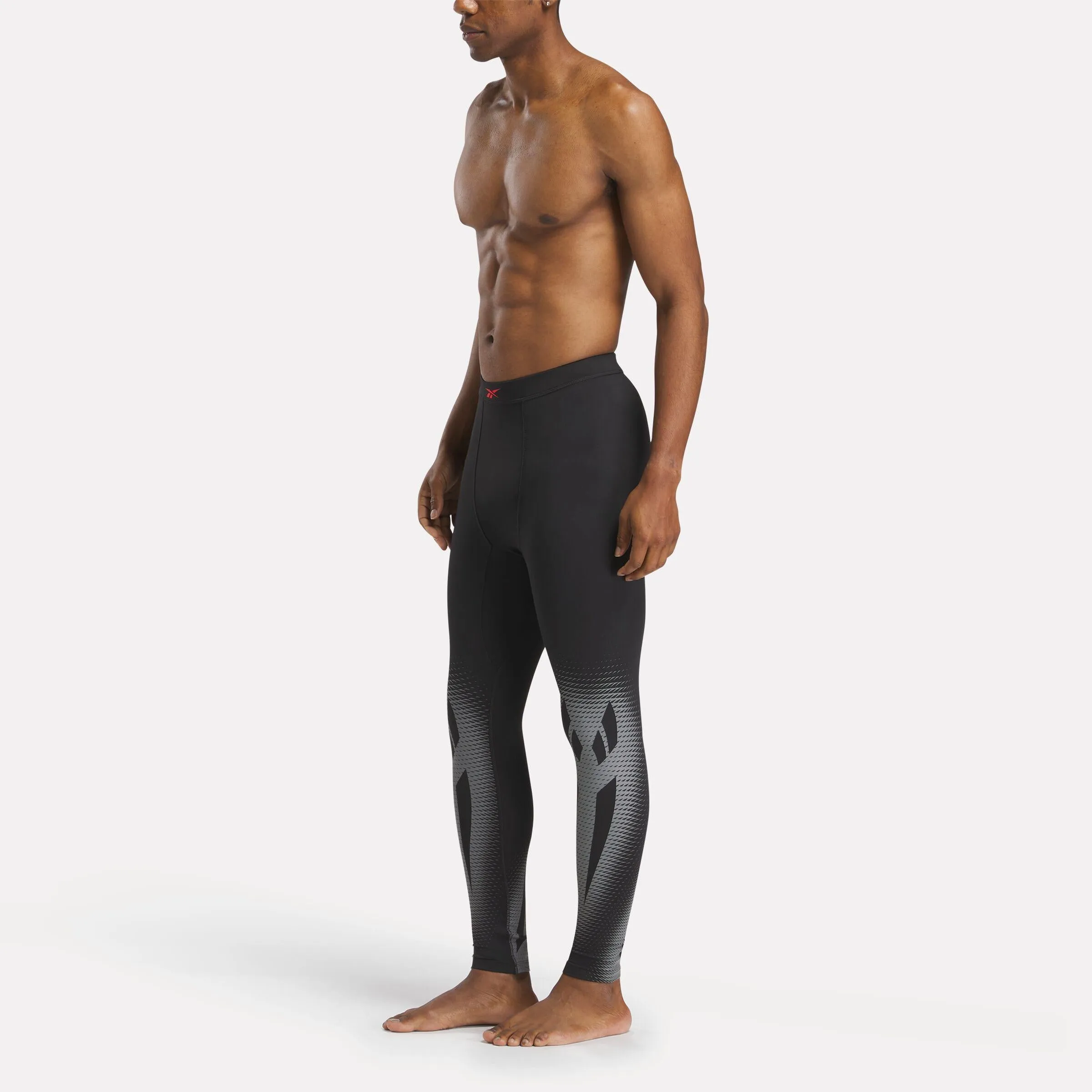 Reebok Apparel Men ERS Perform Tights BLACK/GREY sold by Reebok product image thumbnail 2