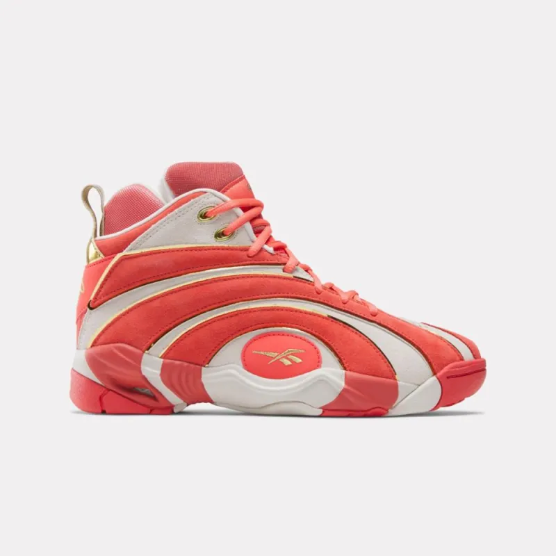 Reebok Footwear Women Reebok x Angel Reese Shaqnosis Shoes CHALK/SUNSETCORAL/CHALK sold by Reebok