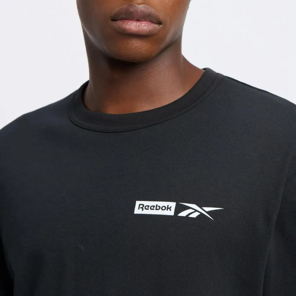 Reebok Apparel Men Graphic Series Basketball T-Shirt BLACK sold by Reebok product image thumbnail 4