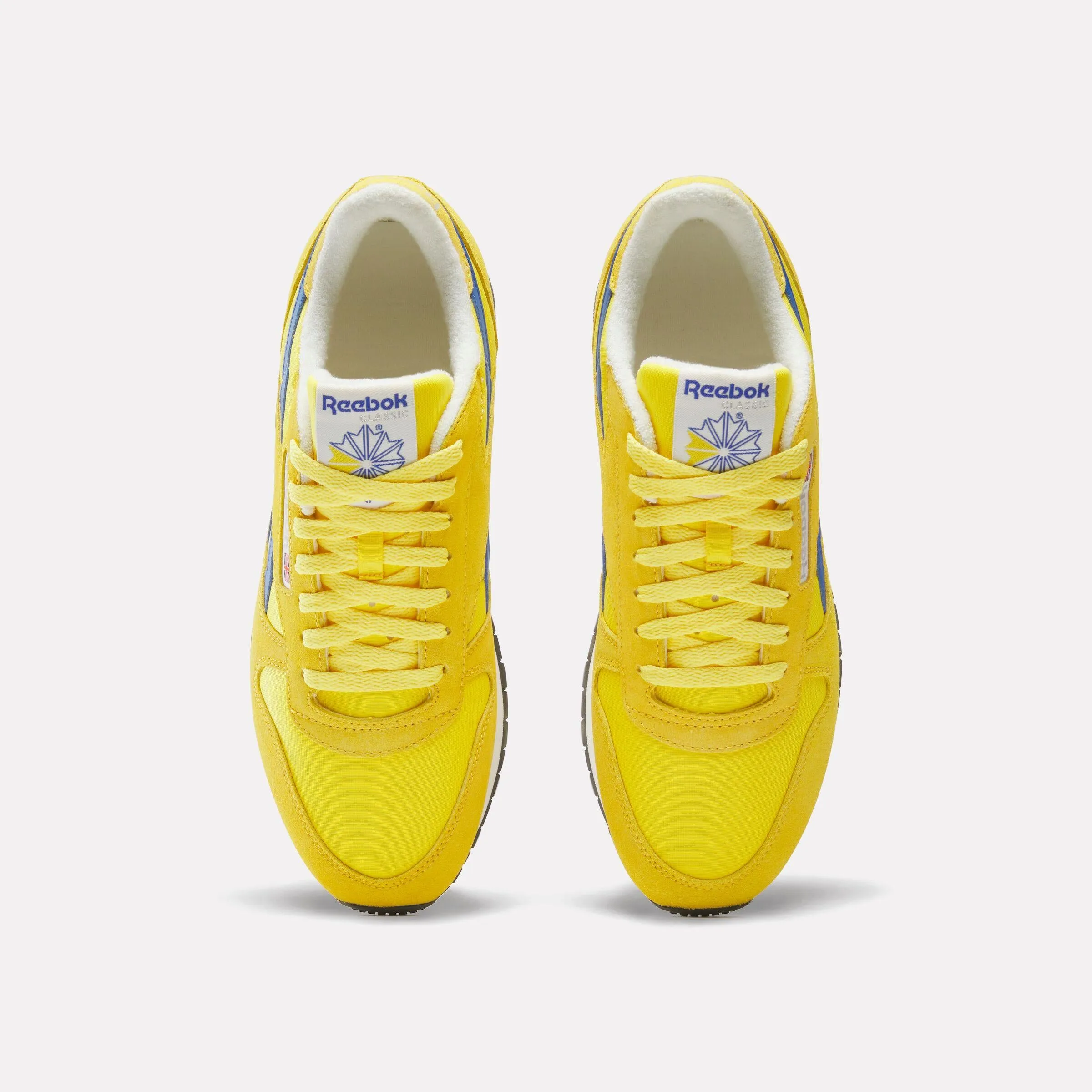 Reebok Footwear Men Classic Leather Shoes GOLDEN HAZE/OPTIMUM BLUE/CHALK sold by Reebok product image thumbnail 5