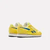 Reebok Footwear Men Classic Leather Shoes GOLDEN HAZE/OPTIMUM BLUE/CHALK sold by Reebok