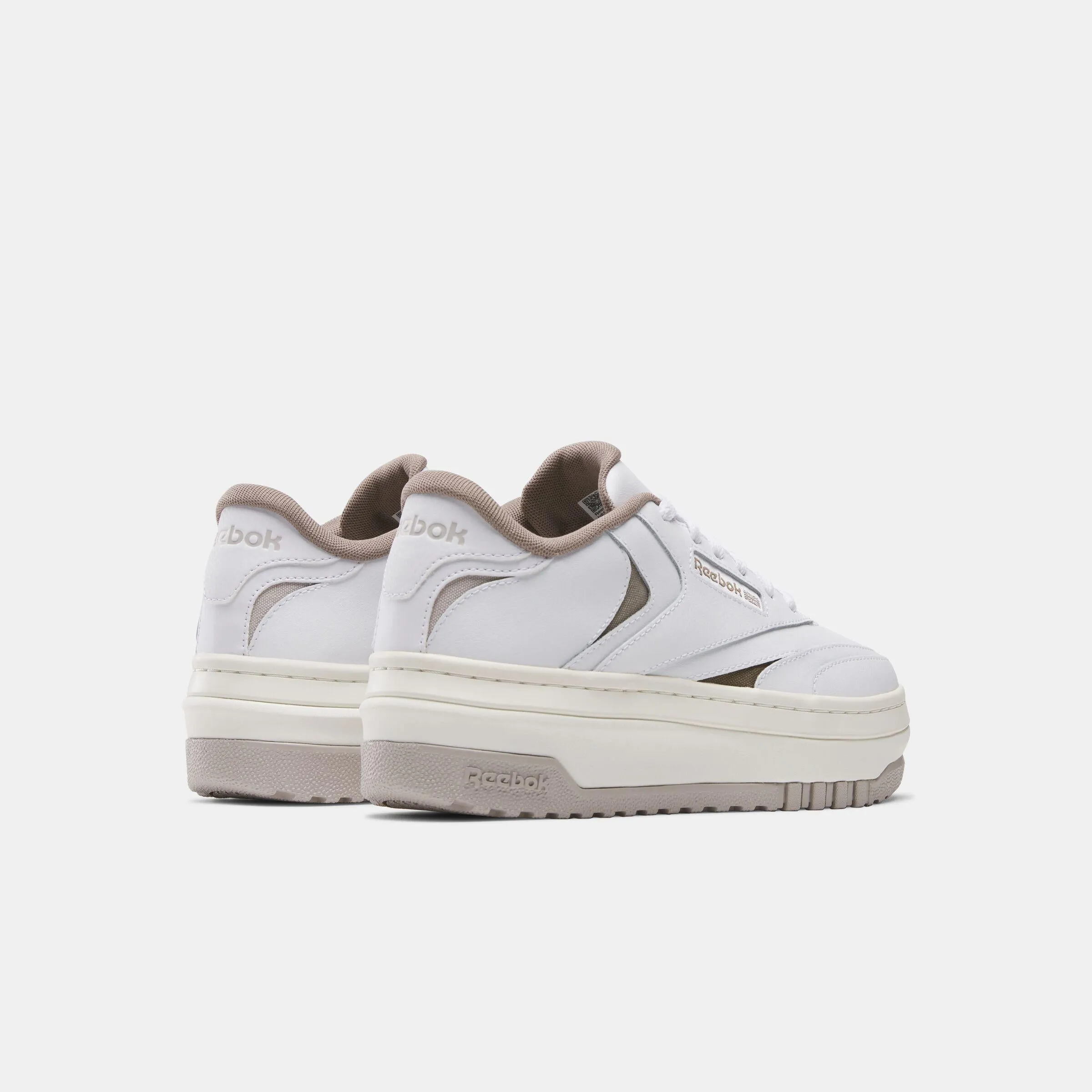 Reebok Footwear Women Club C Extra Shoes WHITE/HAZYGREY/GRITTYGREY sold by Reebok product image thumbnail 3