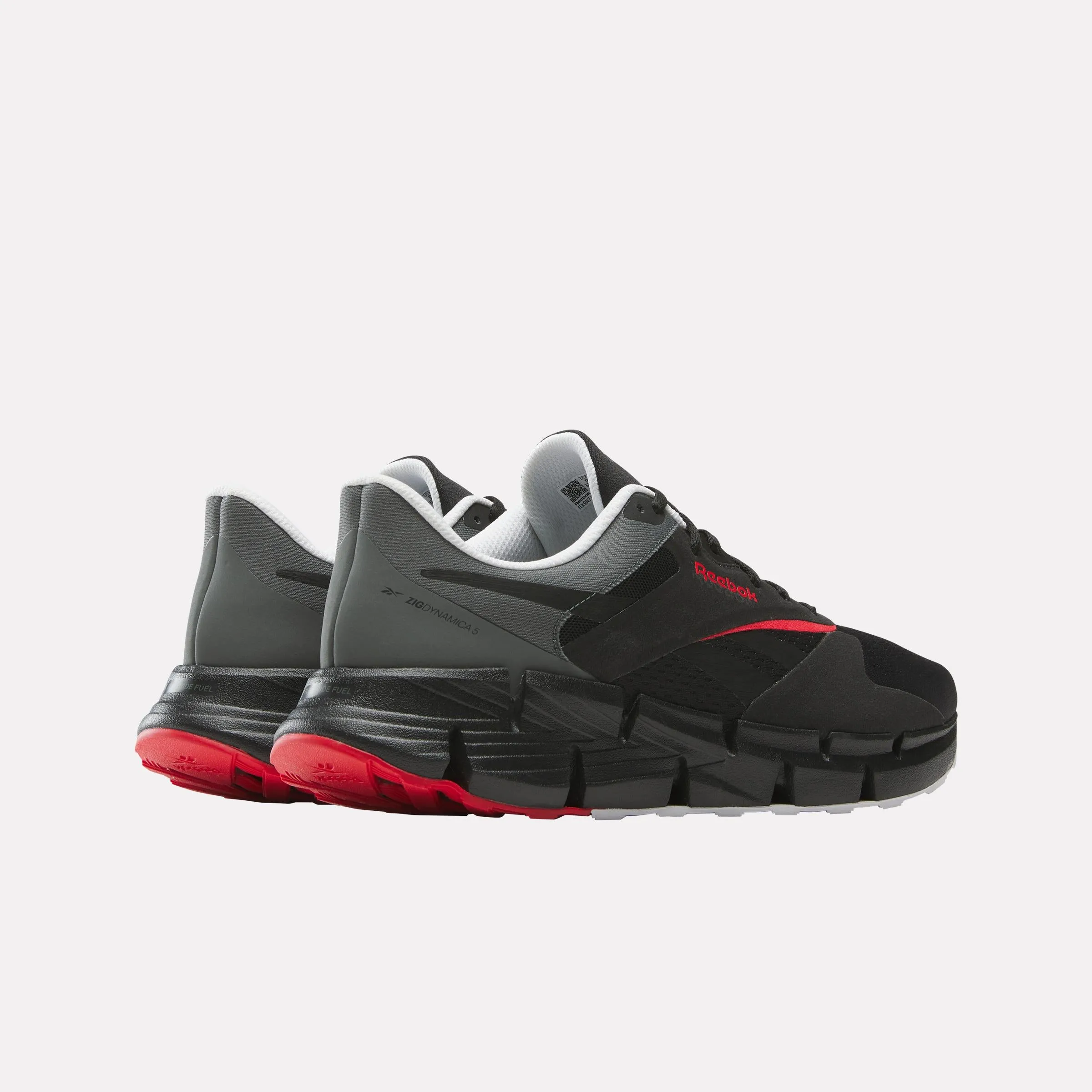 Reebok Footwear Men Zig Dynamica 5 Shoes BLACK/BLACK/GREY 5 sold by Reebok product image thumbnail 2