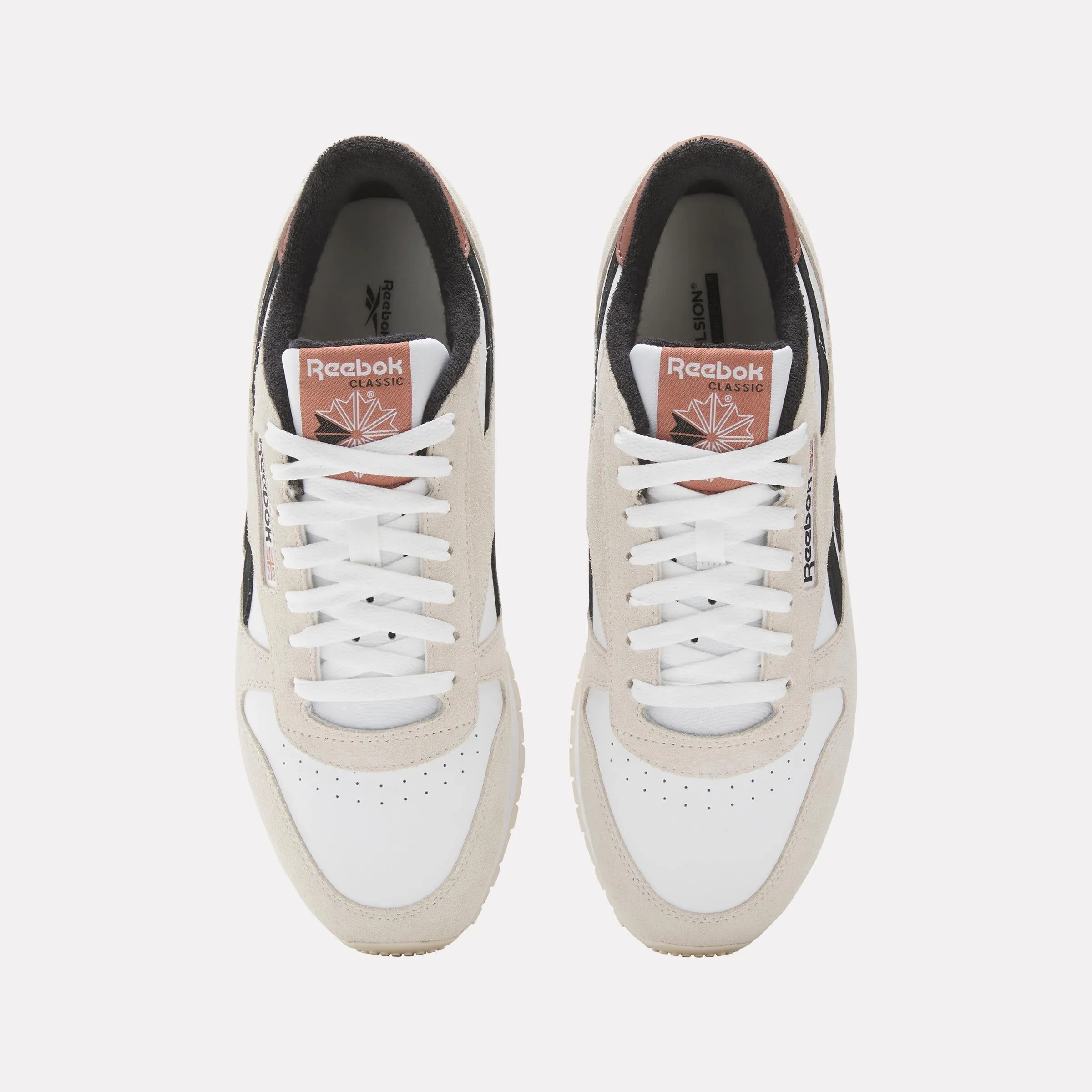 Reebok Footwear Men Classic Leather Shoes WHITE/SAND/BLACK sold by Reebok product image thumbnail 5