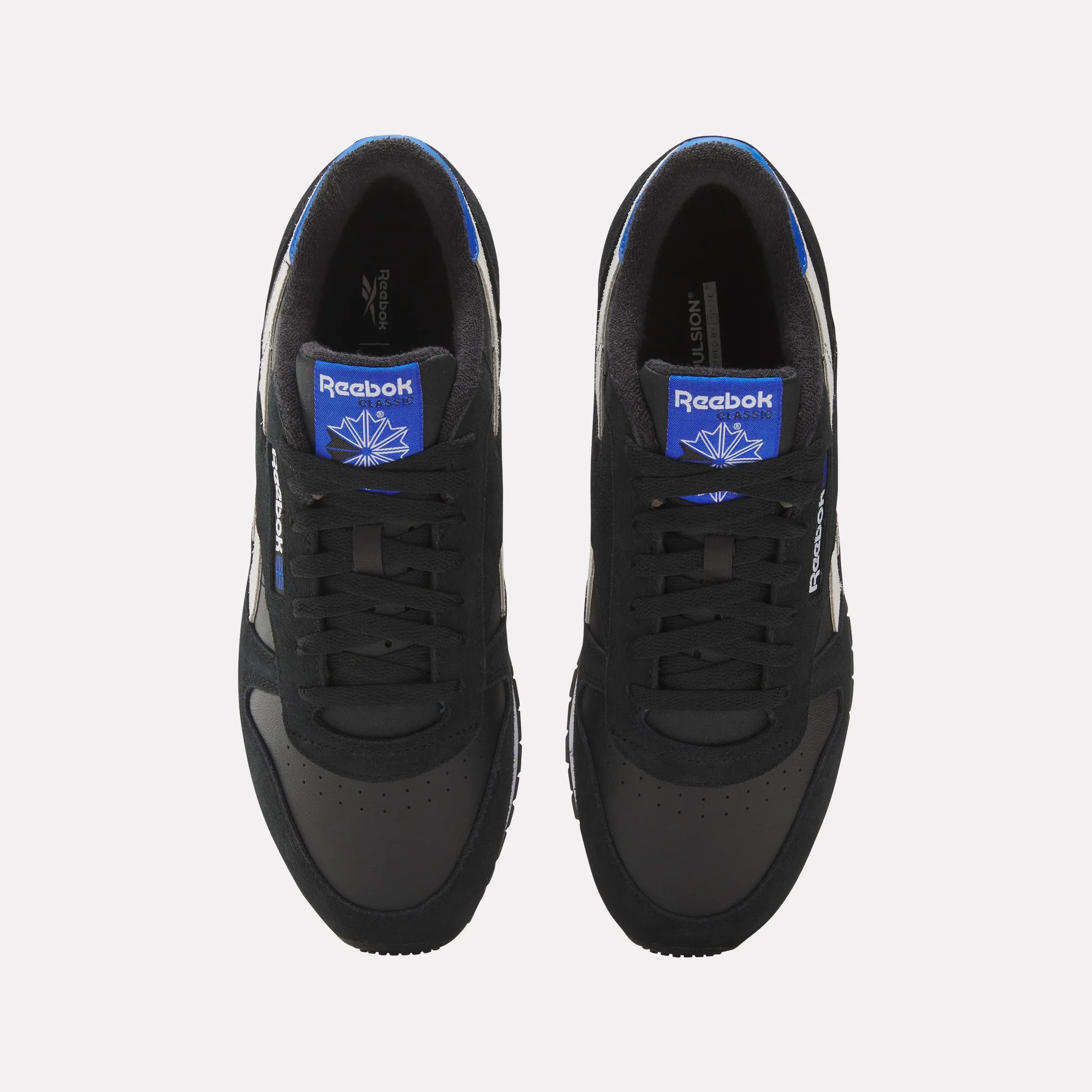 Reebok Footwear Men Classic Leather Shoes WASHED BLACK/BLACK/WHITE sold by Reebok product image thumbnail 5