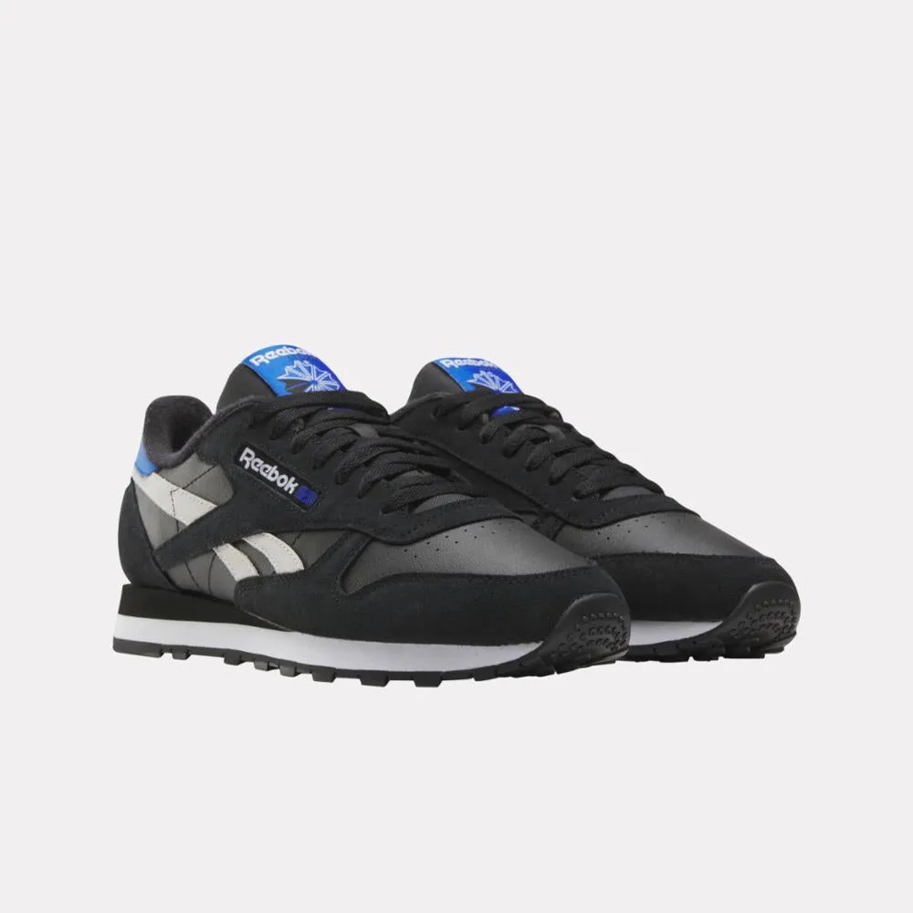 Reebok Footwear Men Classic Leather Shoes WASHED BLACK/BLACK/WHITE sold by Reebok product image thumbnail 2