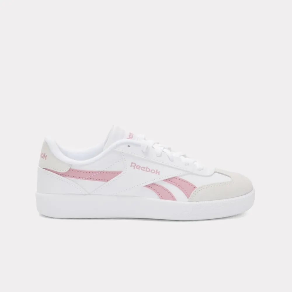 Reebok Footwear Women Reebok Smash Edge Shoes WHITE/PINK/WHITE sold by Reebok