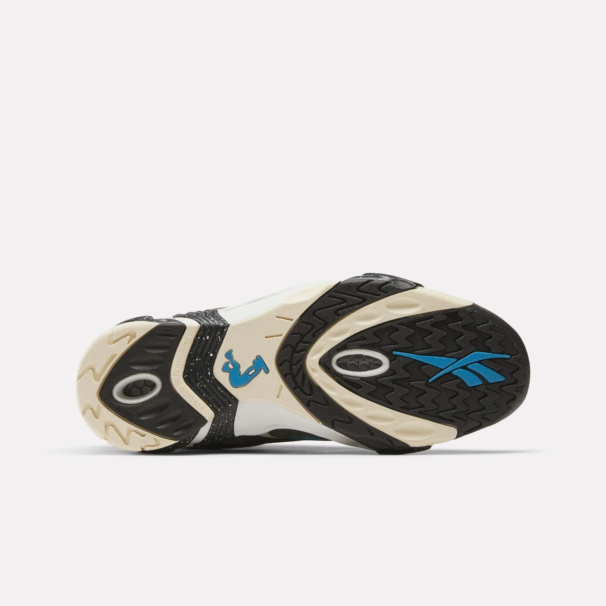 Reebok Footwear Men Shaqnosis Retro Basketball Shoes WASHED BLACK/CHALK/BLUE sold by Reebok product image thumbnail 4