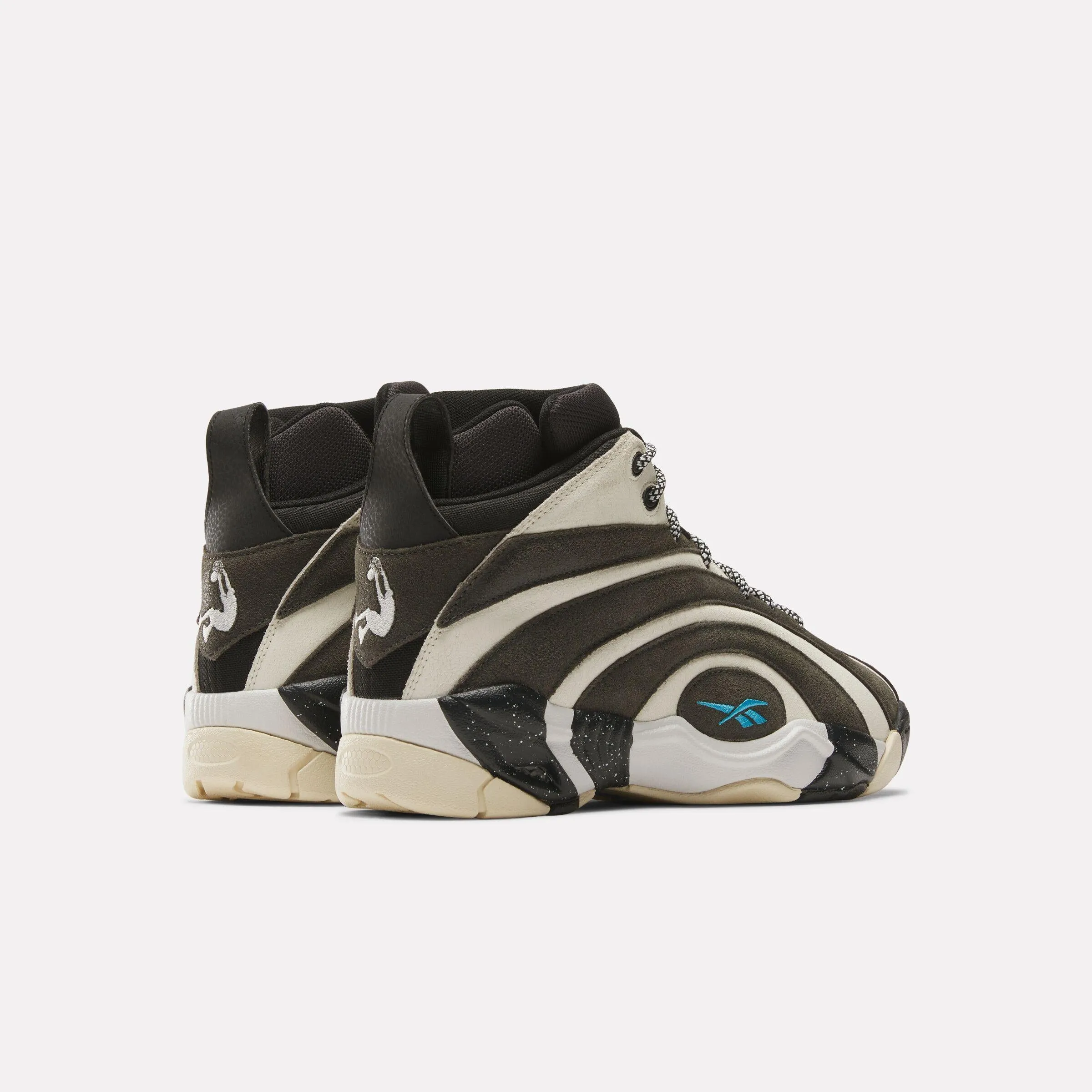 Reebok Footwear Men Shaqnosis Retro Basketball Shoes WASHED BLACK/CHALK/BLUE sold by Reebok product image thumbnail 3