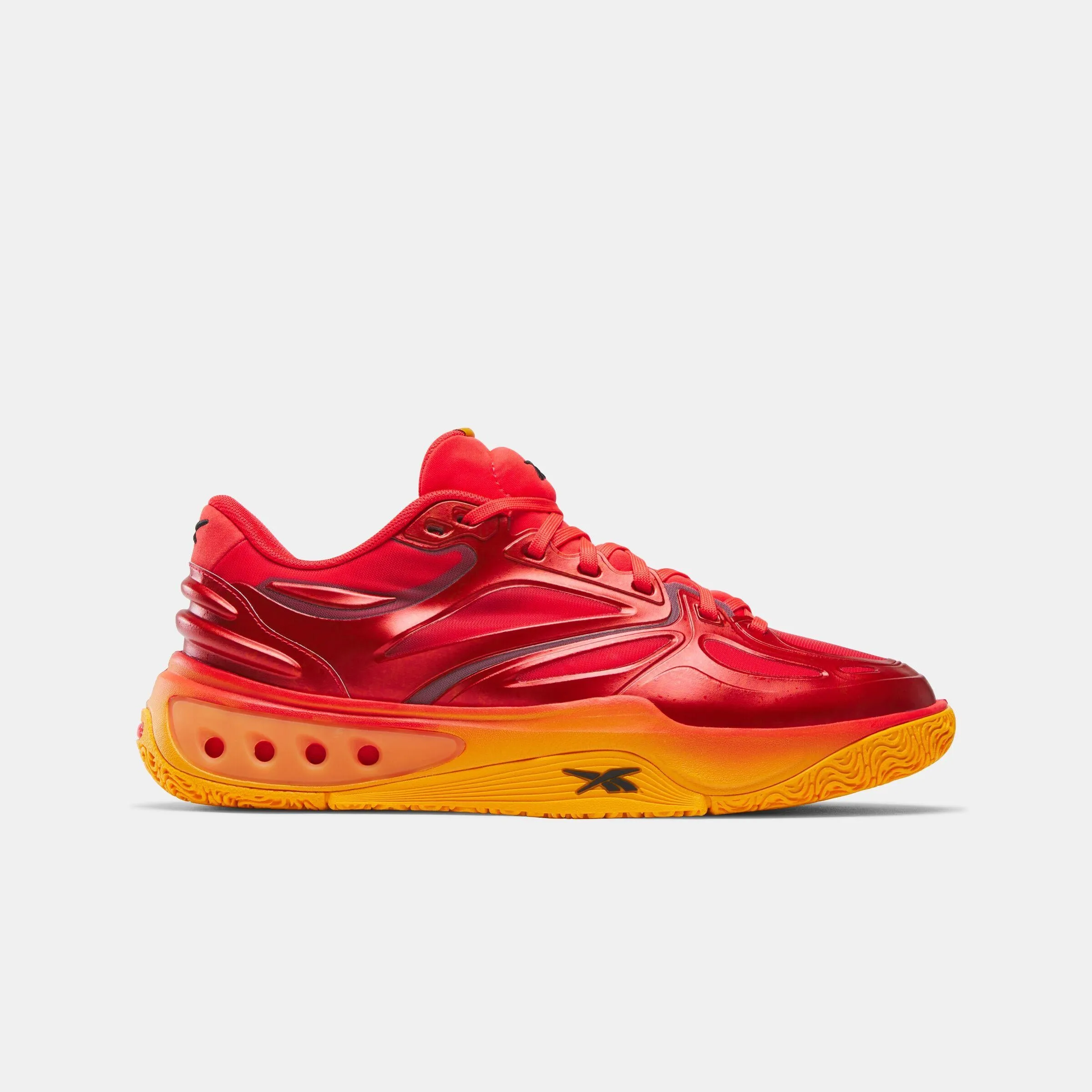 Reebok Footwear Men Engine A Basketball Shoes ENERGY RED/ELECTRIC AMBER/BLAC sold by Reebok