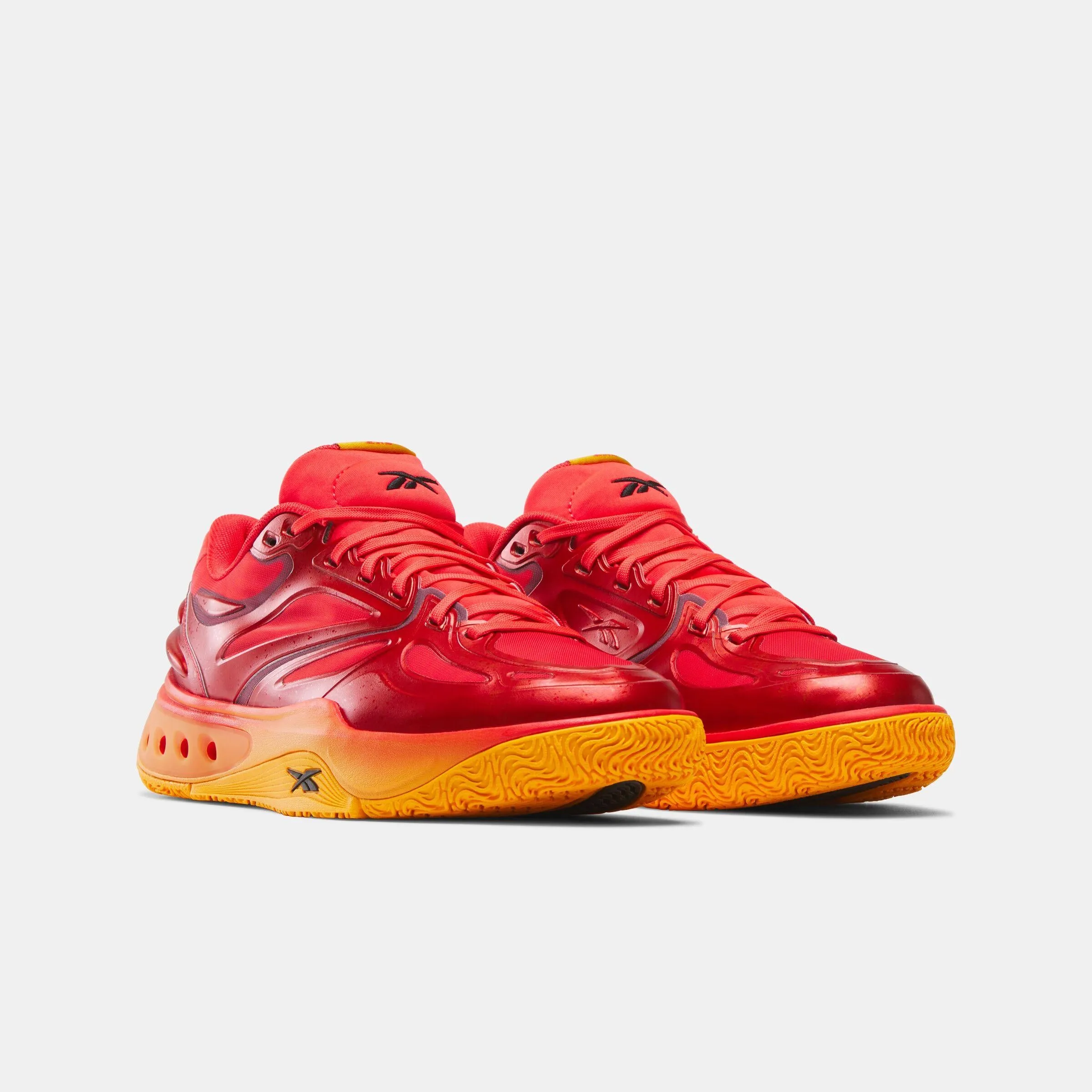 Reebok Footwear Men Engine A Basketball Shoes ENERGY RED/ELECTRIC AMBER/BLAC sold by Reebok product image thumbnail 4