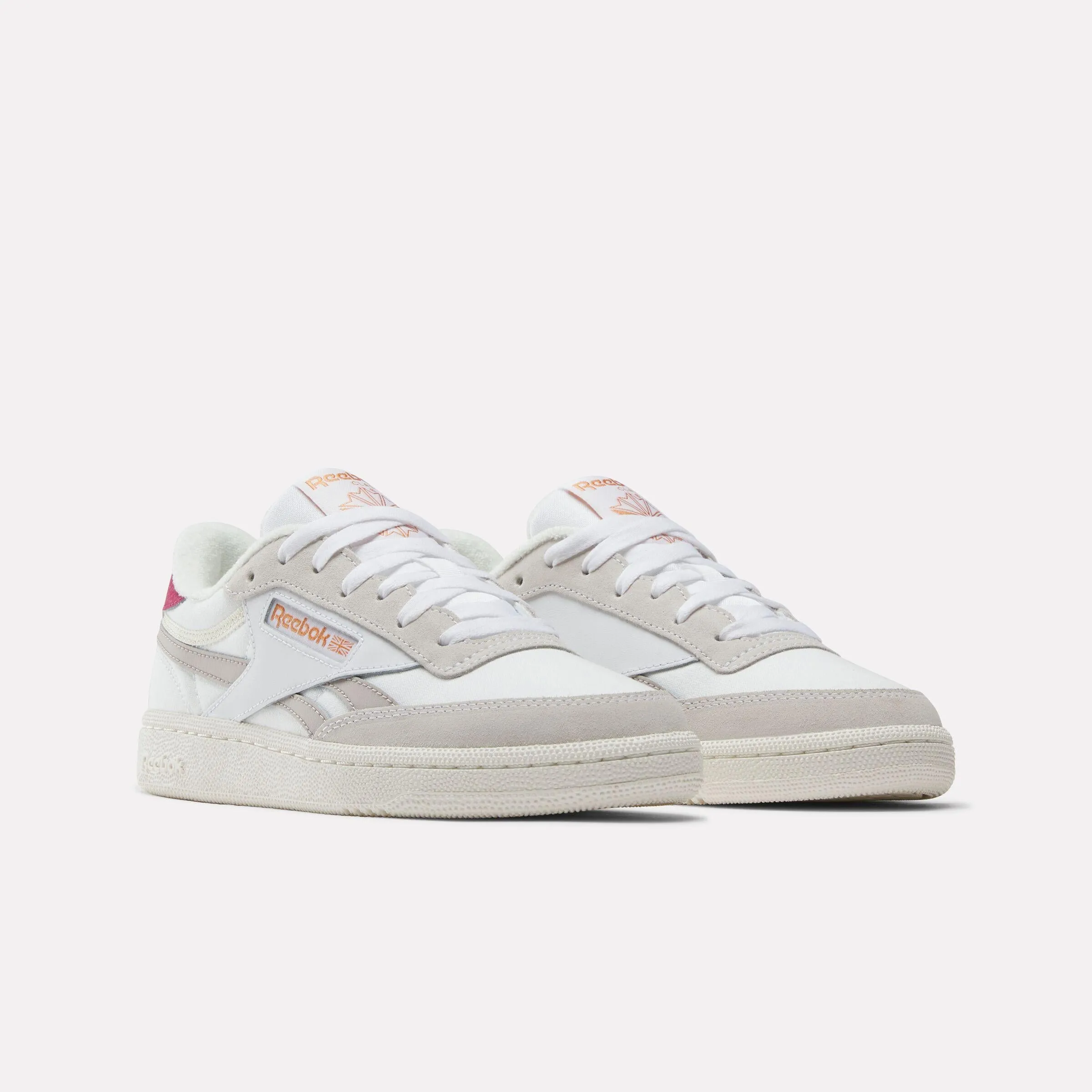 Reebok Footwear Women Club C Revenge Shoes WHITE/VERYBERRY/HAZYGREY sold by Reebok product image thumbnail 2