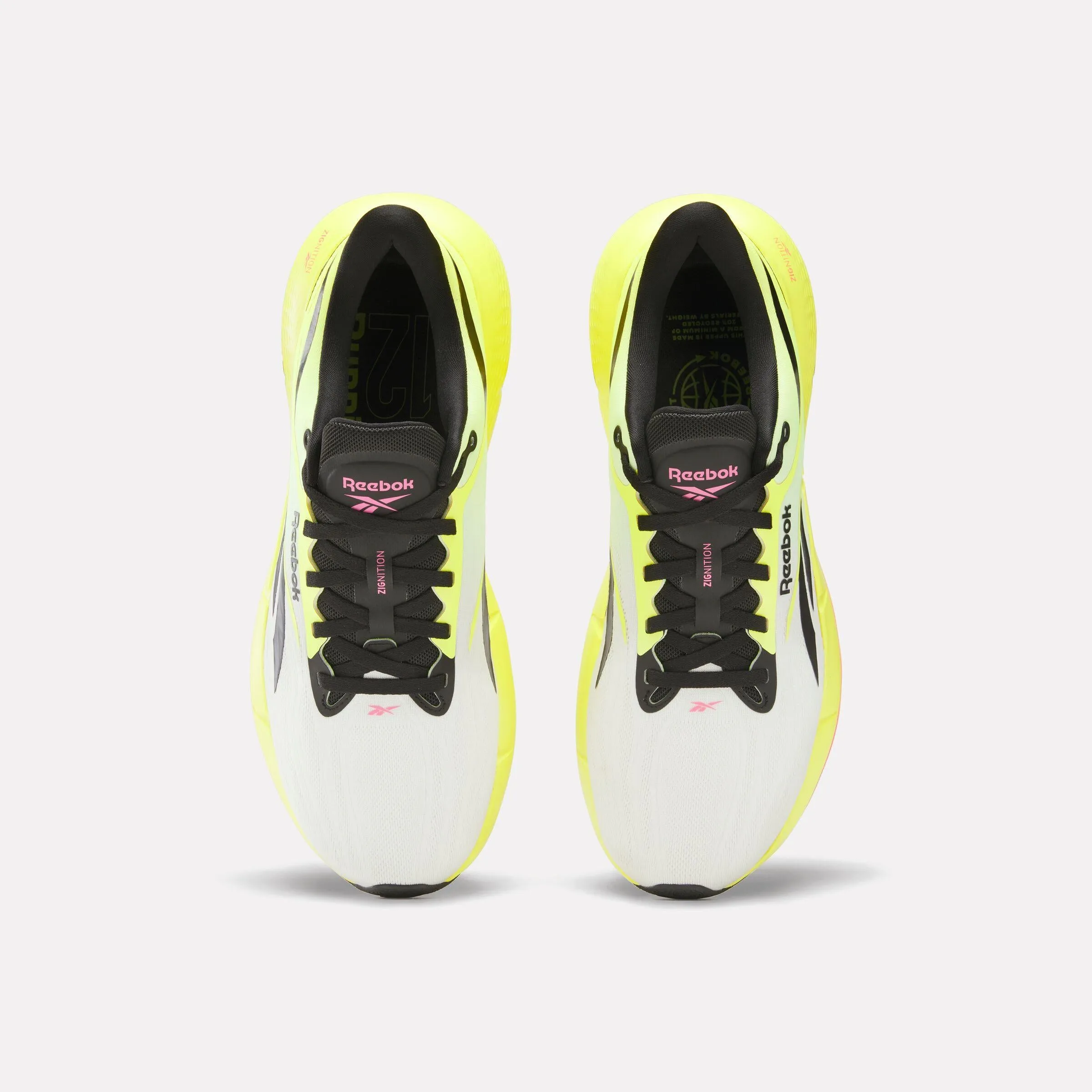 Reebok Footwear Men Zignition Running Shoes BLACK/ELECTRIC YELLOW sold by Reebok product image thumbnail 5