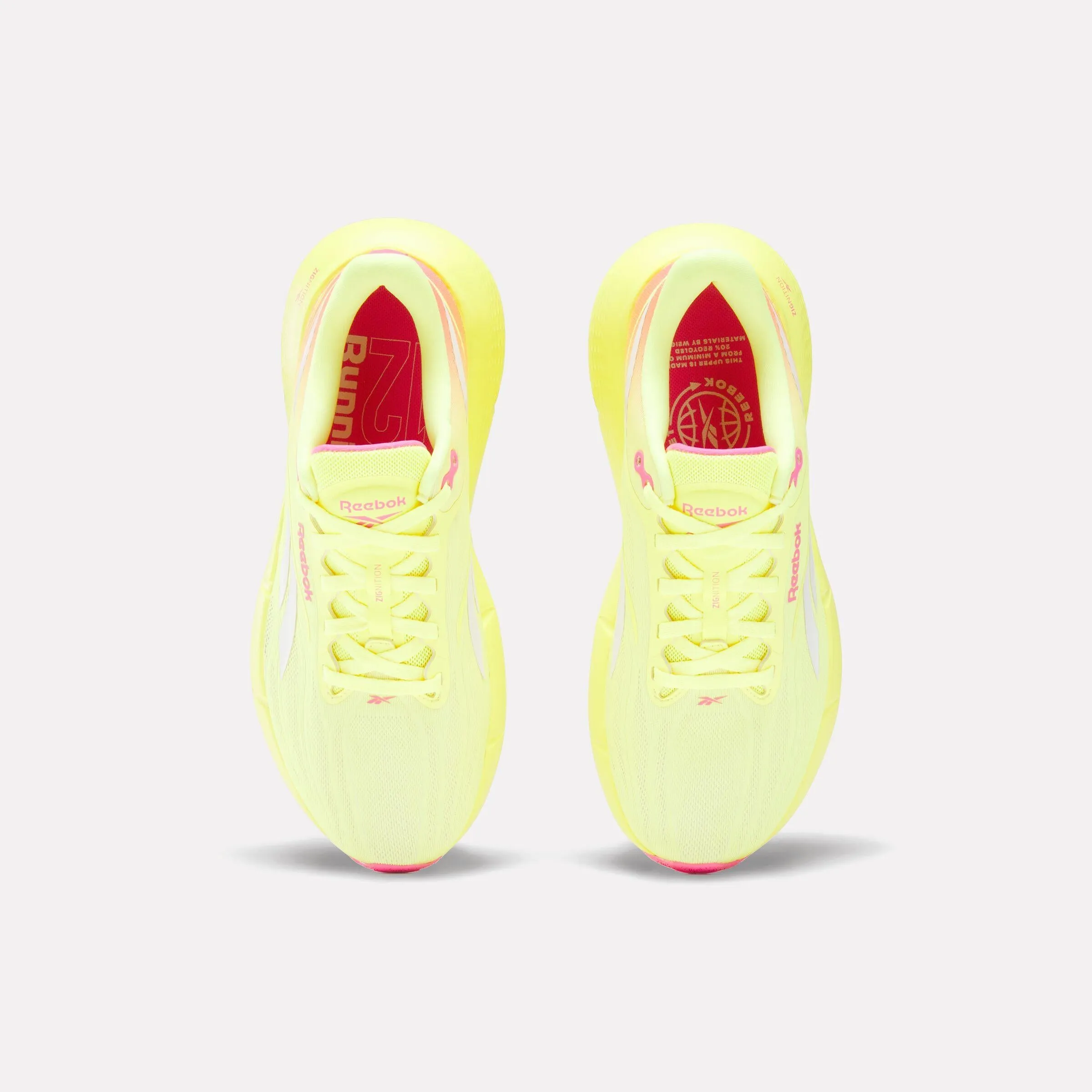 Reebok Footwear Women Zignition Running Shoes ELECTRIC YELLOW/ATOMIC PINK/CH sold by Reebok product image thumbnail 5