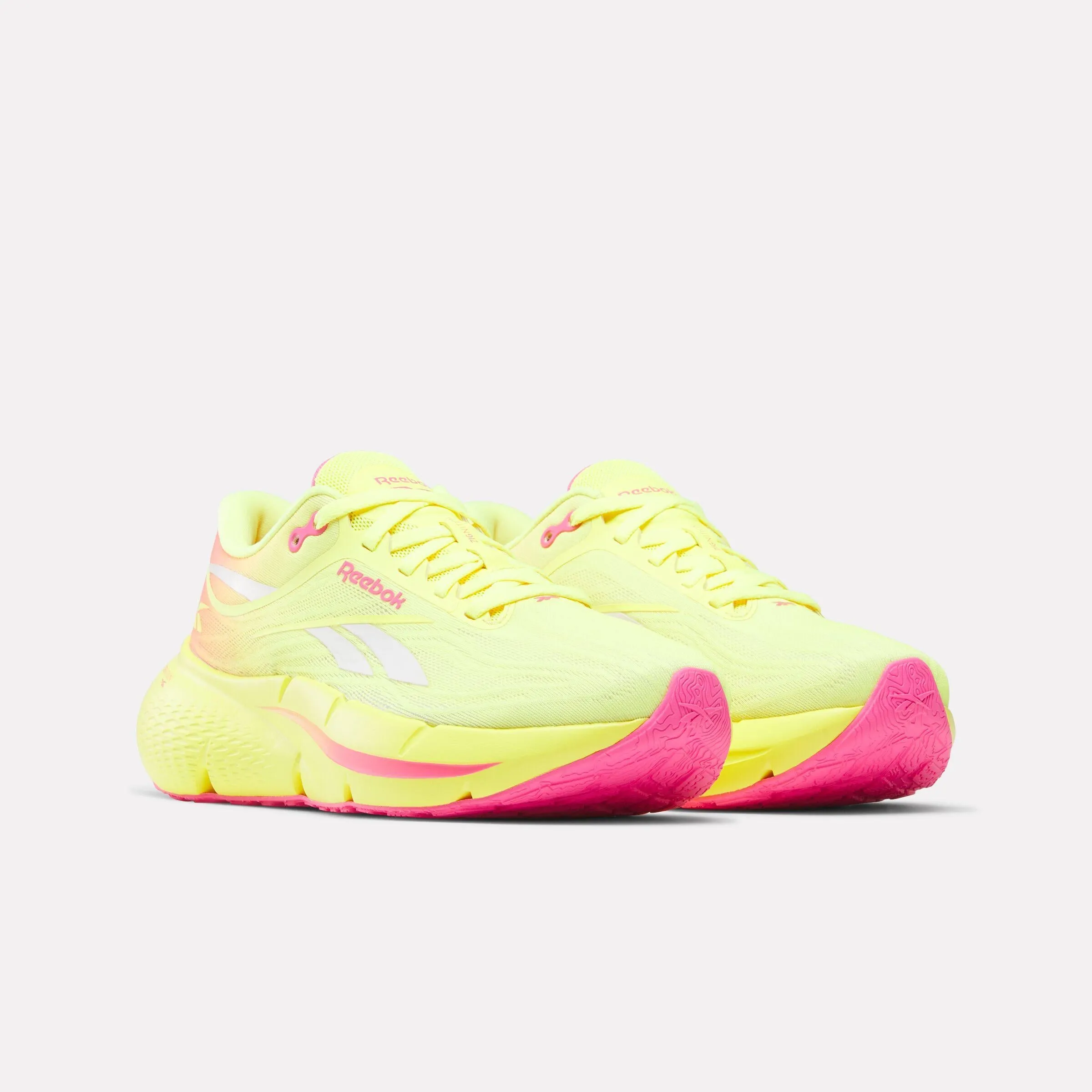 Reebok Footwear Women Zignition Running Shoes ELECTRIC YELLOW/ATOMIC PINK/CH sold by Reebok product image thumbnail 2