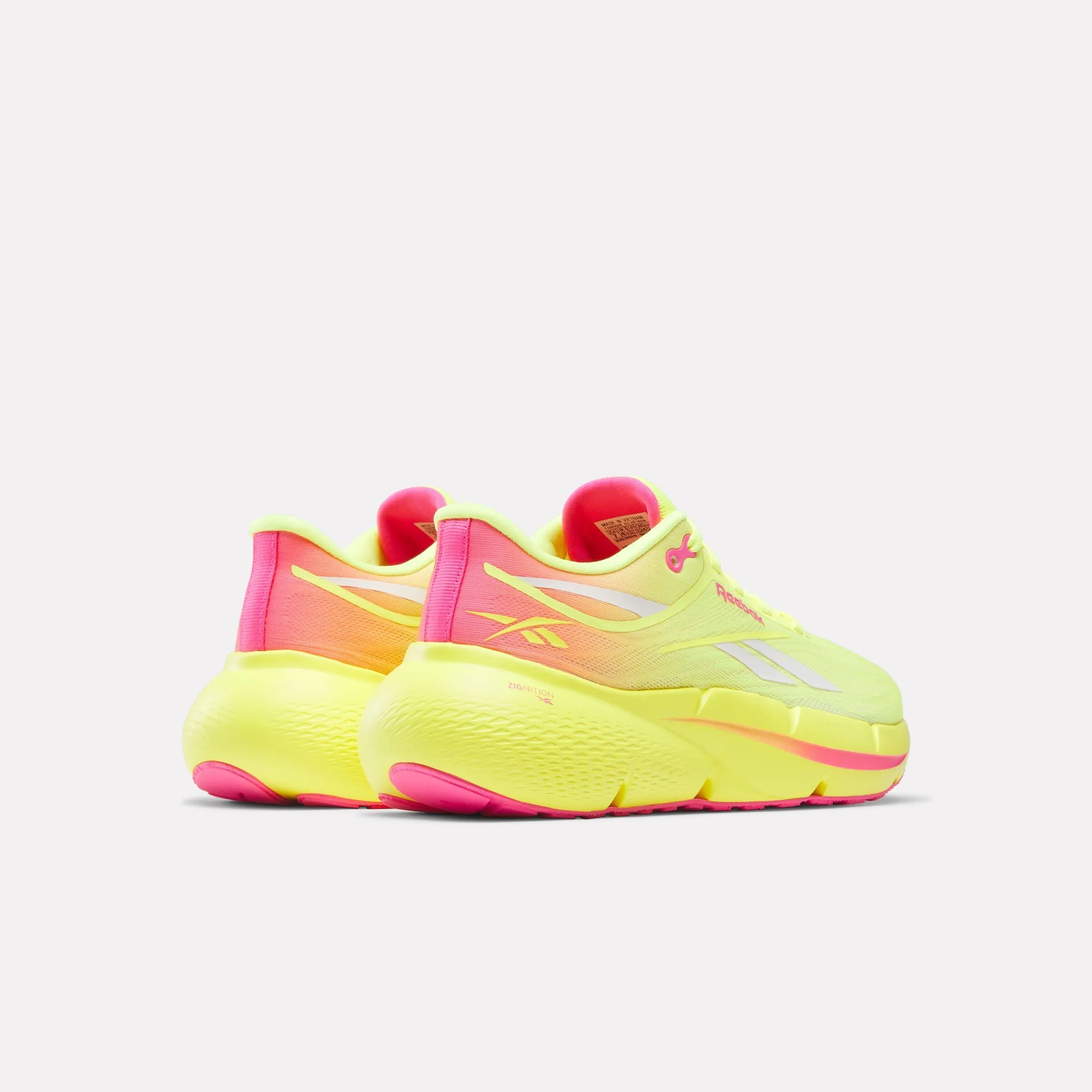 Reebok Footwear Women Zignition Running Shoes ELECTRIC YELLOW/ATOMIC PINK/CH sold by Reebok product image thumbnail 3