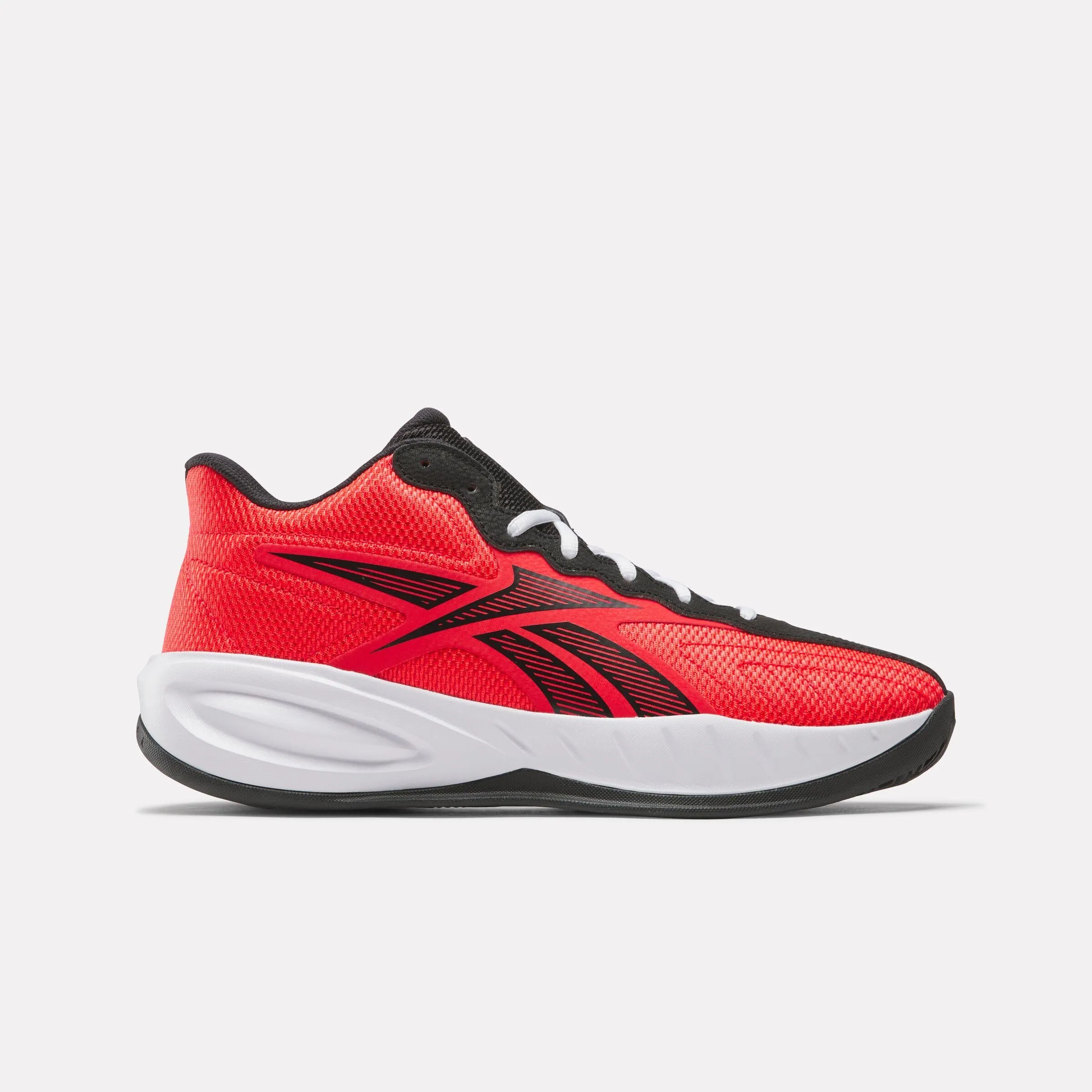 Reebok Footwear Men Press Retro Basketball Shoes ENERGY RED/BLACK/WHITE sold by Reebok