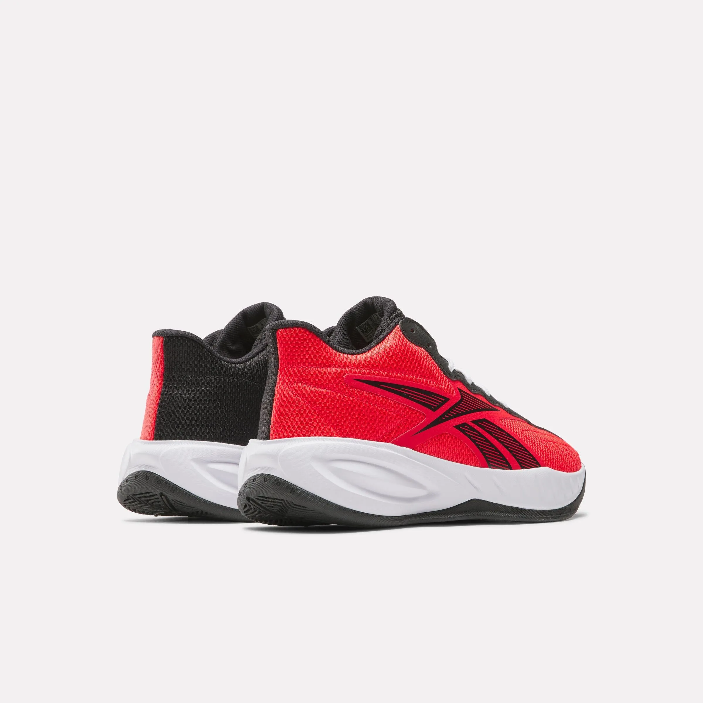 Reebok Footwear Men Press Retro Basketball Shoes ENERGY RED/BLACK/WHITE sold by Reebok product image thumbnail 3
